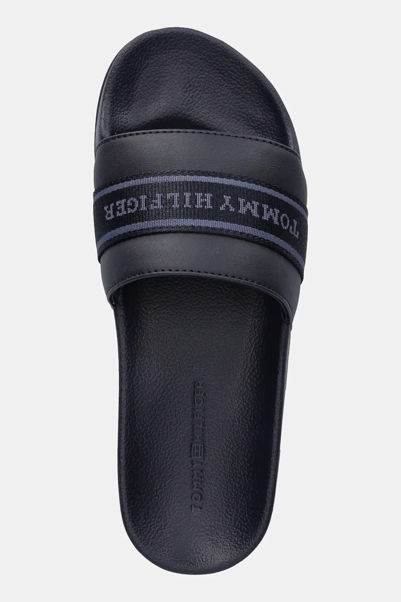 Шлепанцы HILFIGER у бассейна с лямкой - фото 4