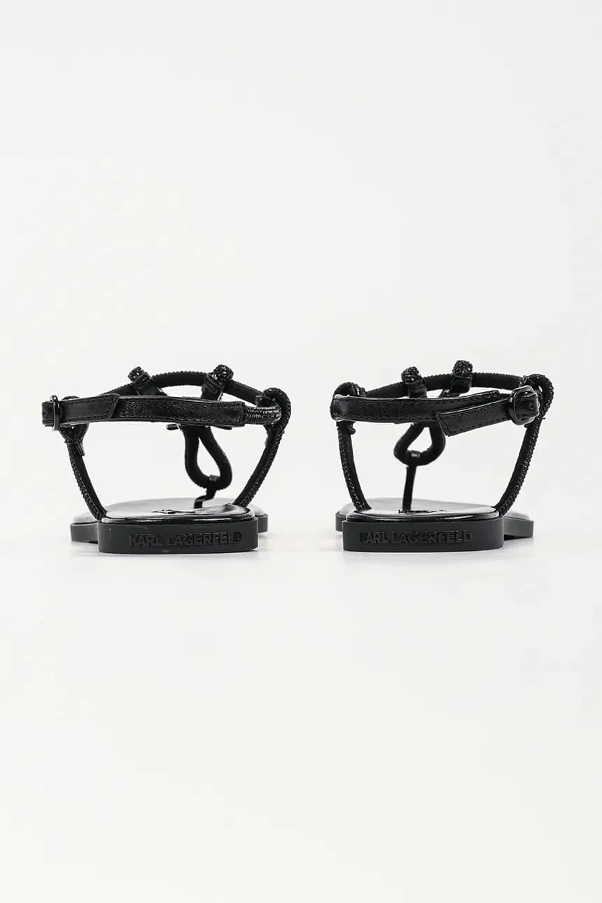 Женские кожаные босоножки Olympia Ii на открытой пятке - фото 3