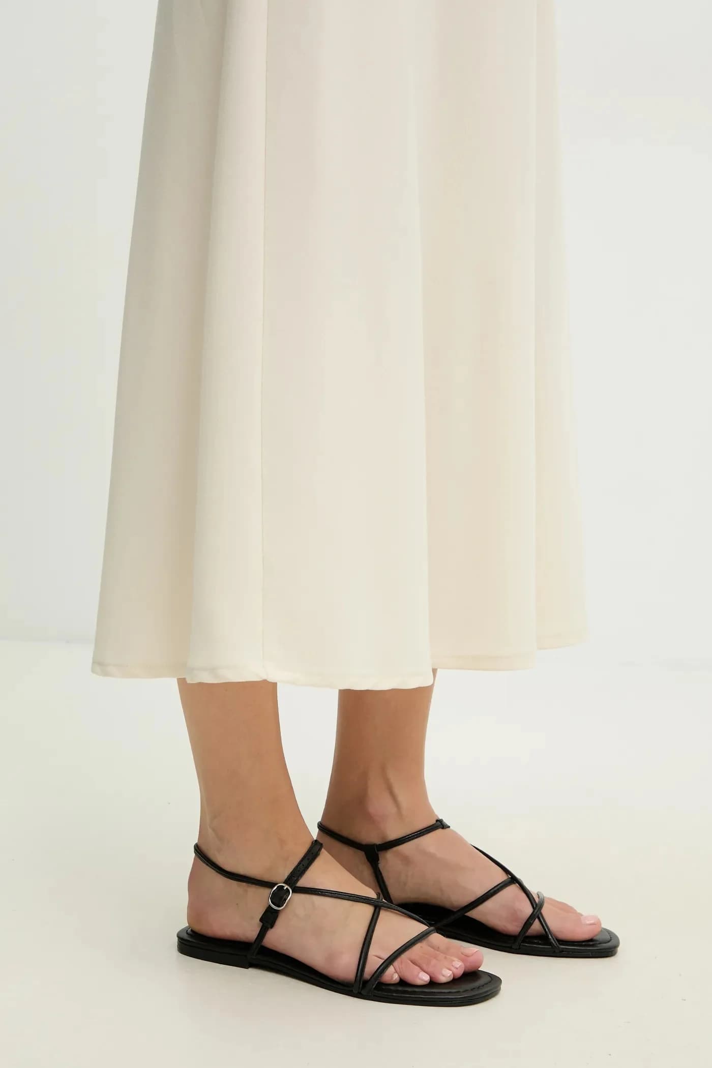 Кожаные сандалии - фото 7