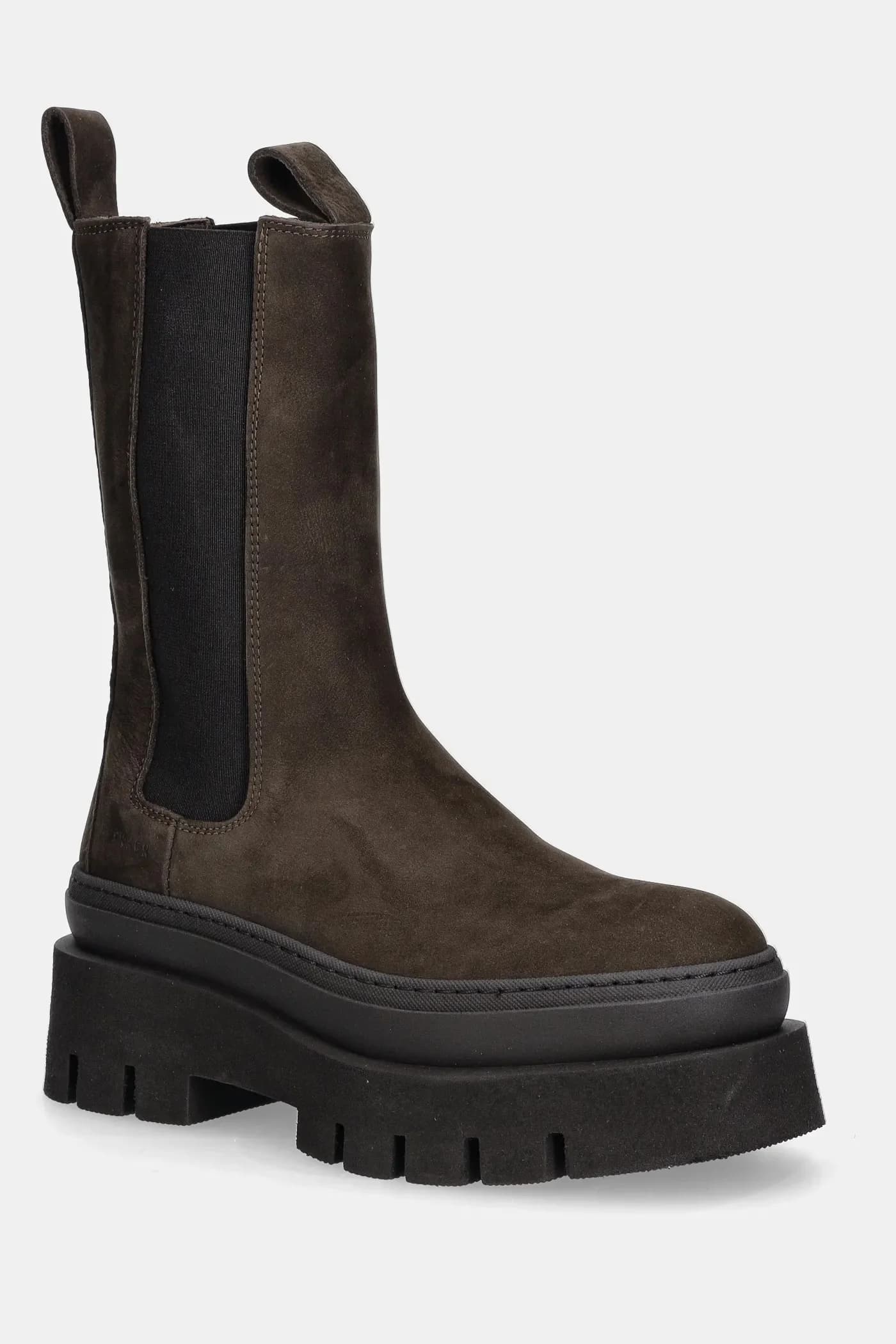 Нубуковые ботинки челси