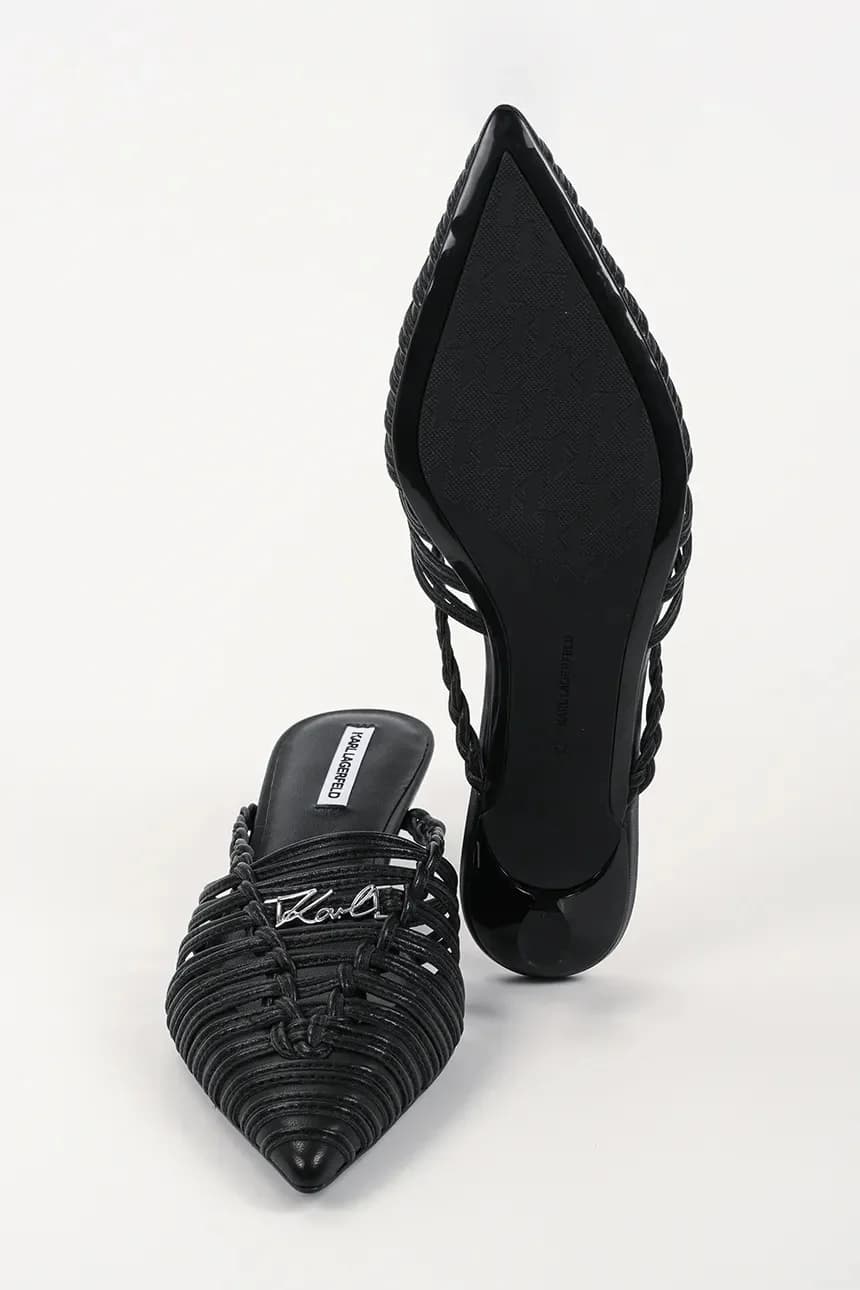 Паша кожаные туфли на высоком каблуке - фото 5