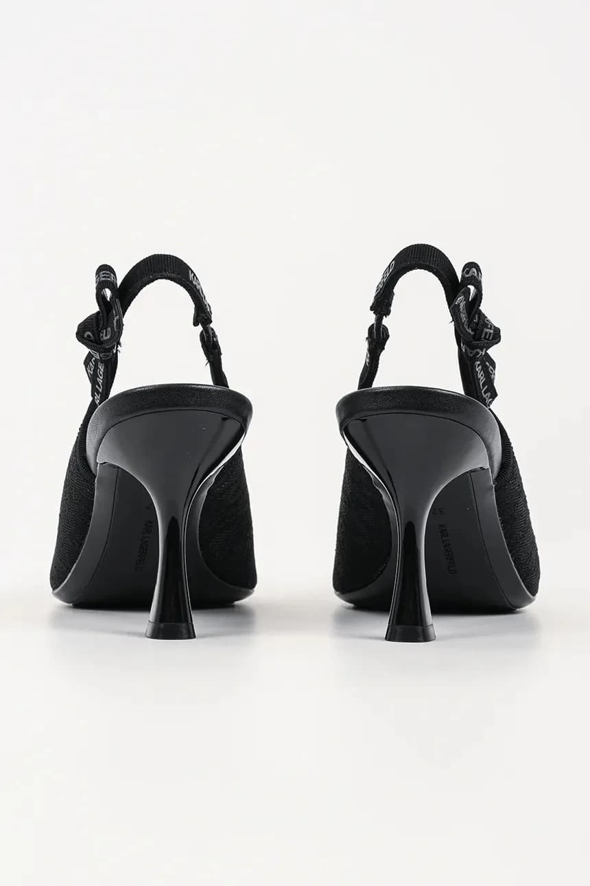 Кожаные туфли Sienna на высоком каблуке - фото 3