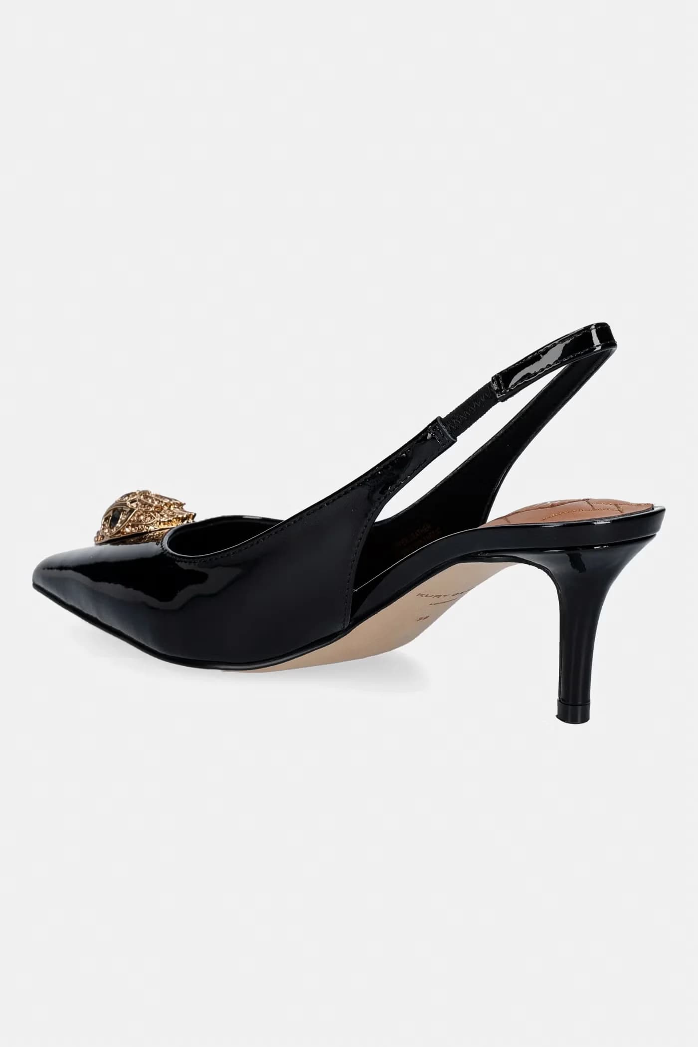 Кожаные туфли на высоком каблуке - фото 3