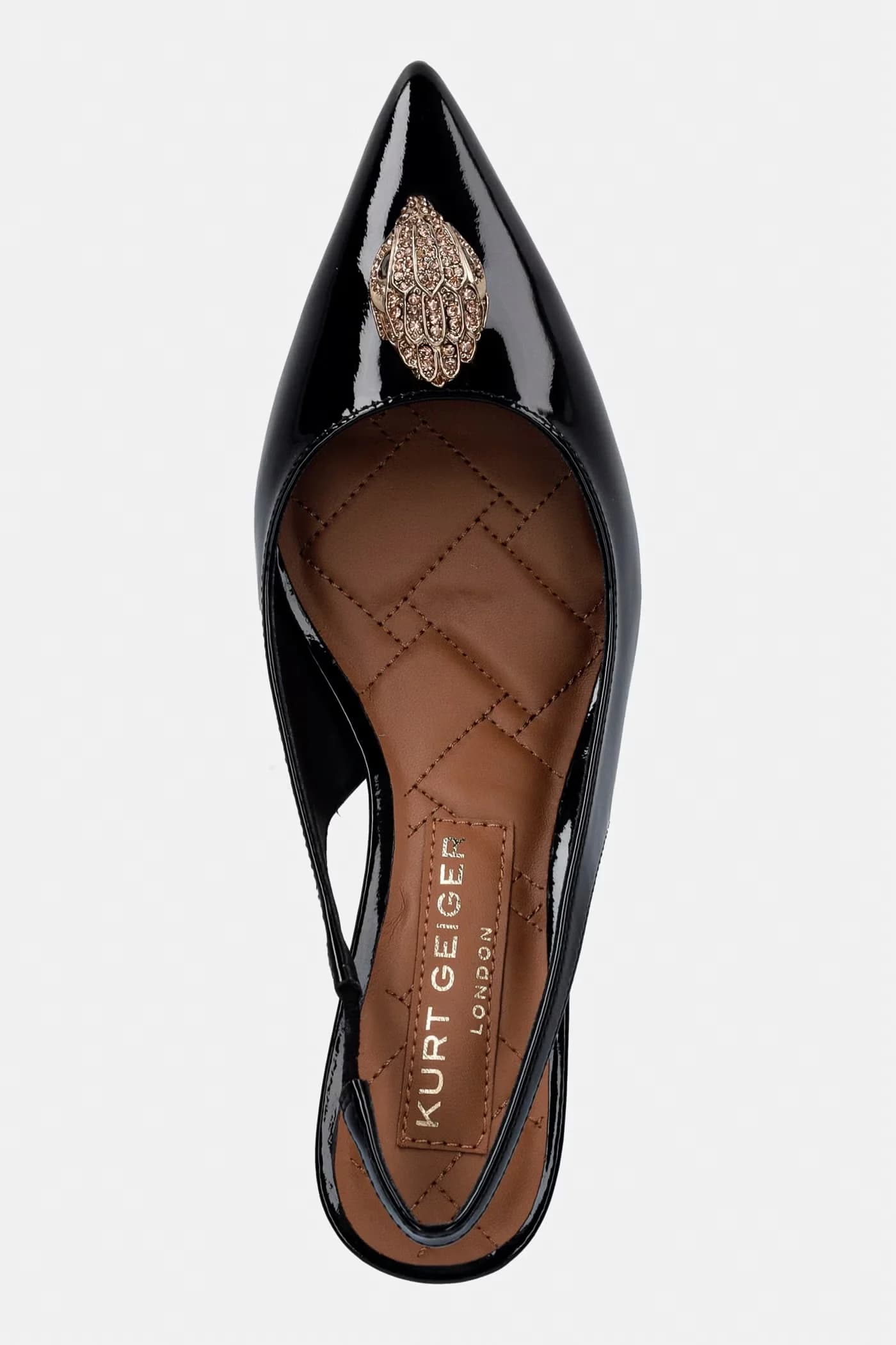 Кожаные туфли на высоком каблуке - фото 4