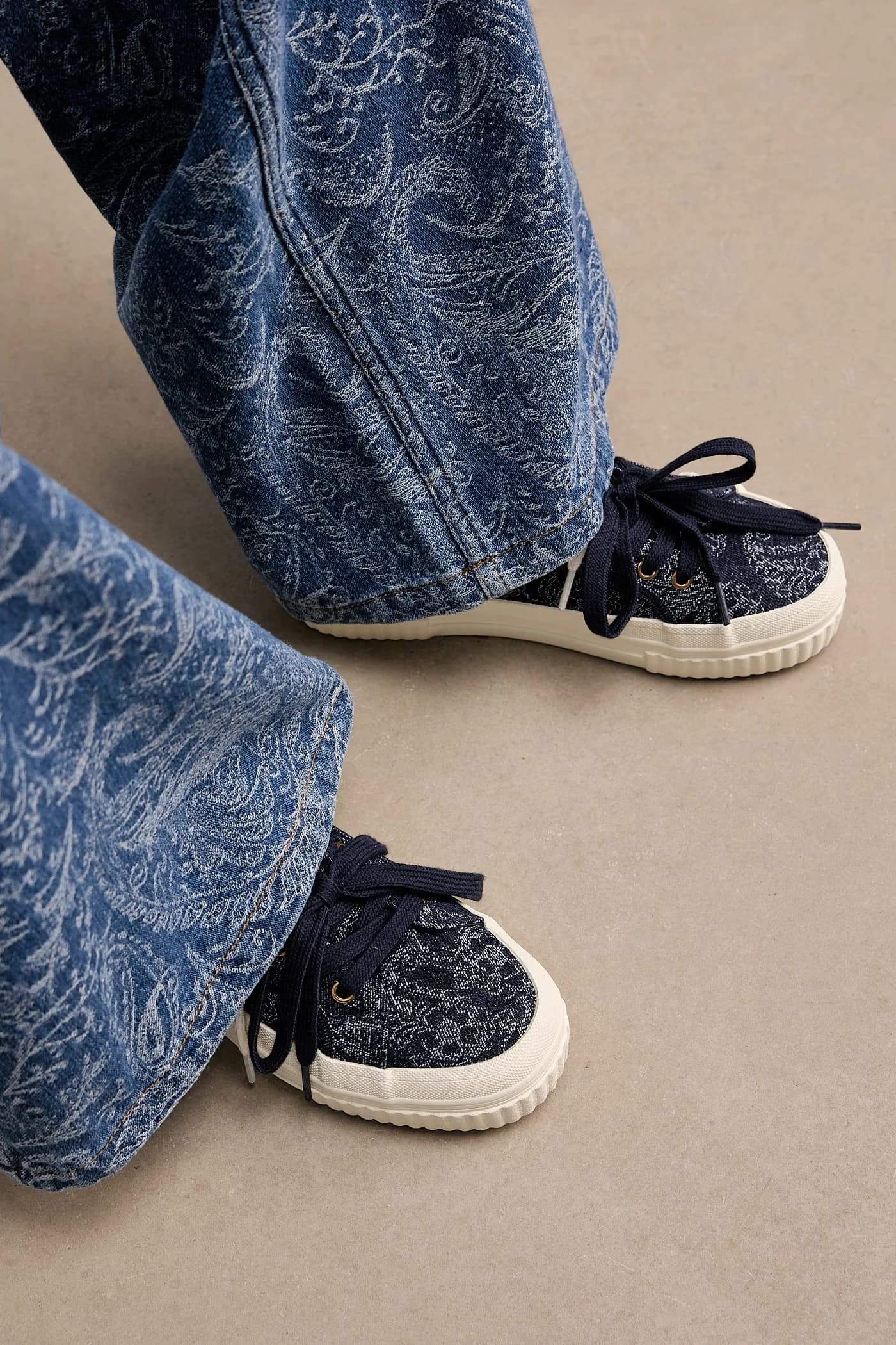 Женские хлопковые кроссовки - фото 8