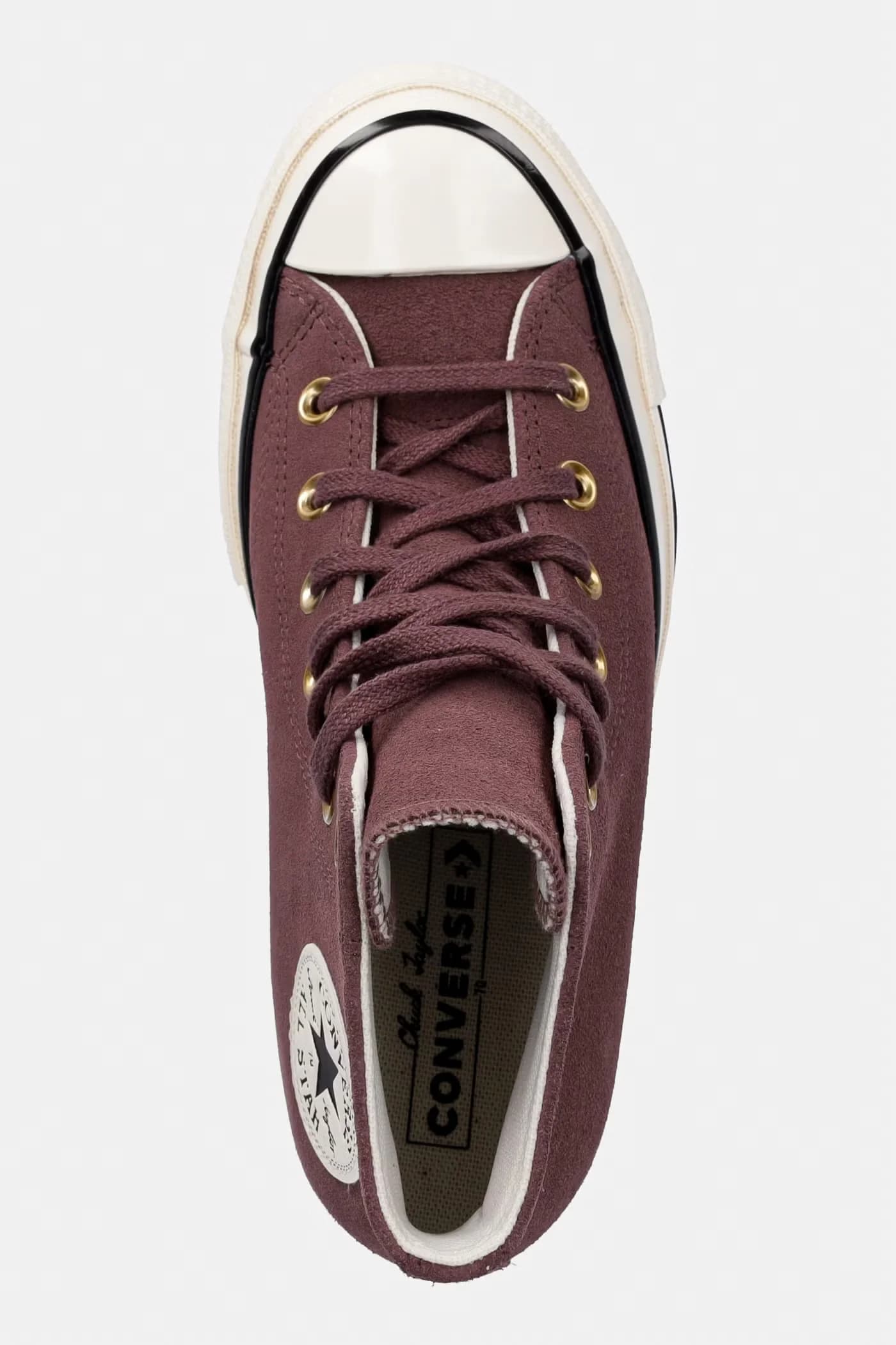 Женские замшевые кроссовки Chuck 70 Wedge - фото 4