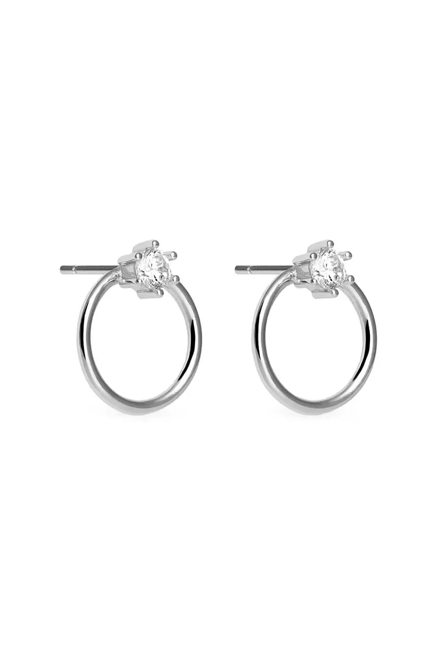 ГЛАМУРНЫЕ серебряные серьги