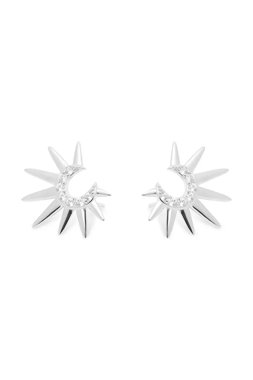 Серебряные серьги НЕБО