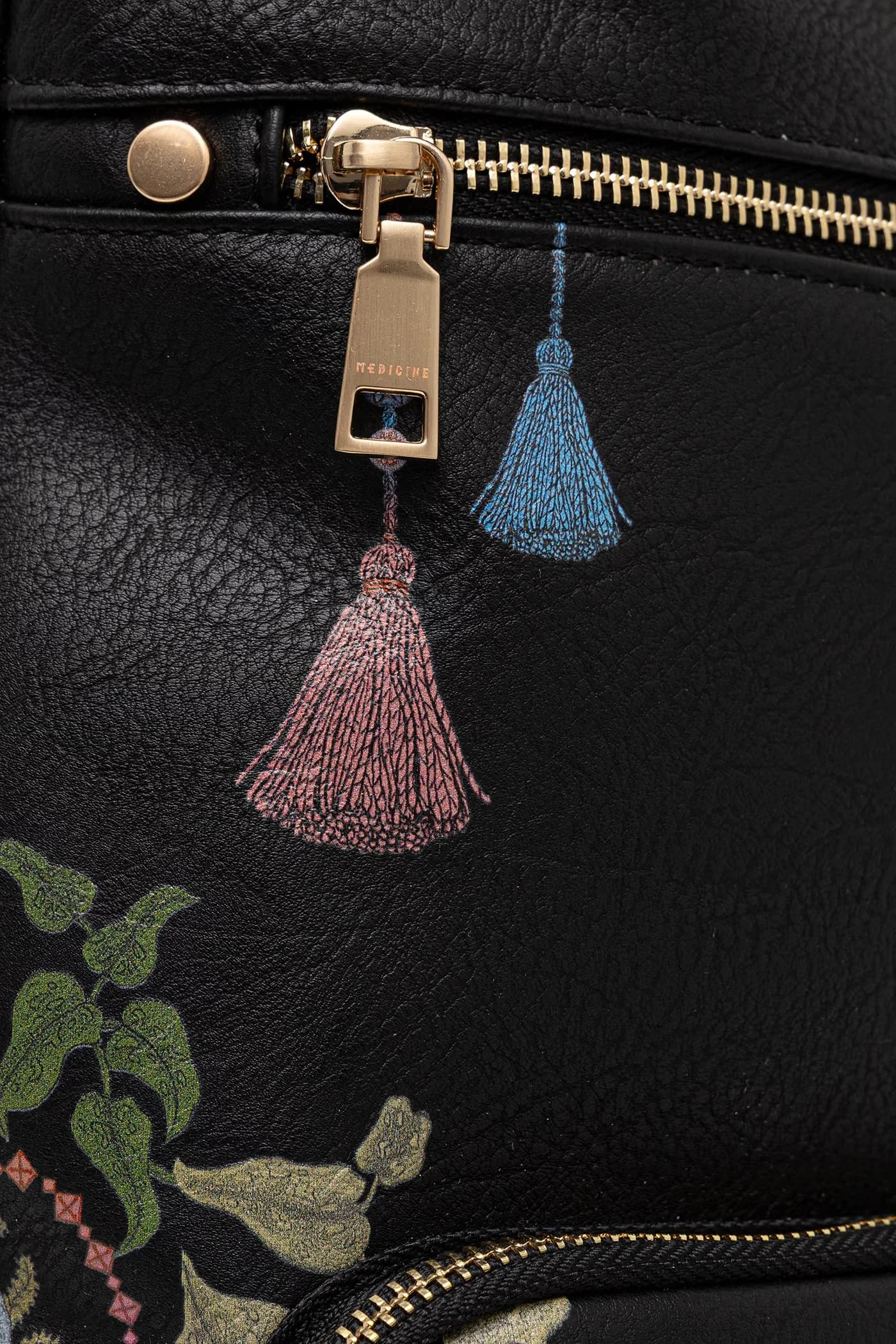 Женский рюкзак из искусственной кожи. - фото 5