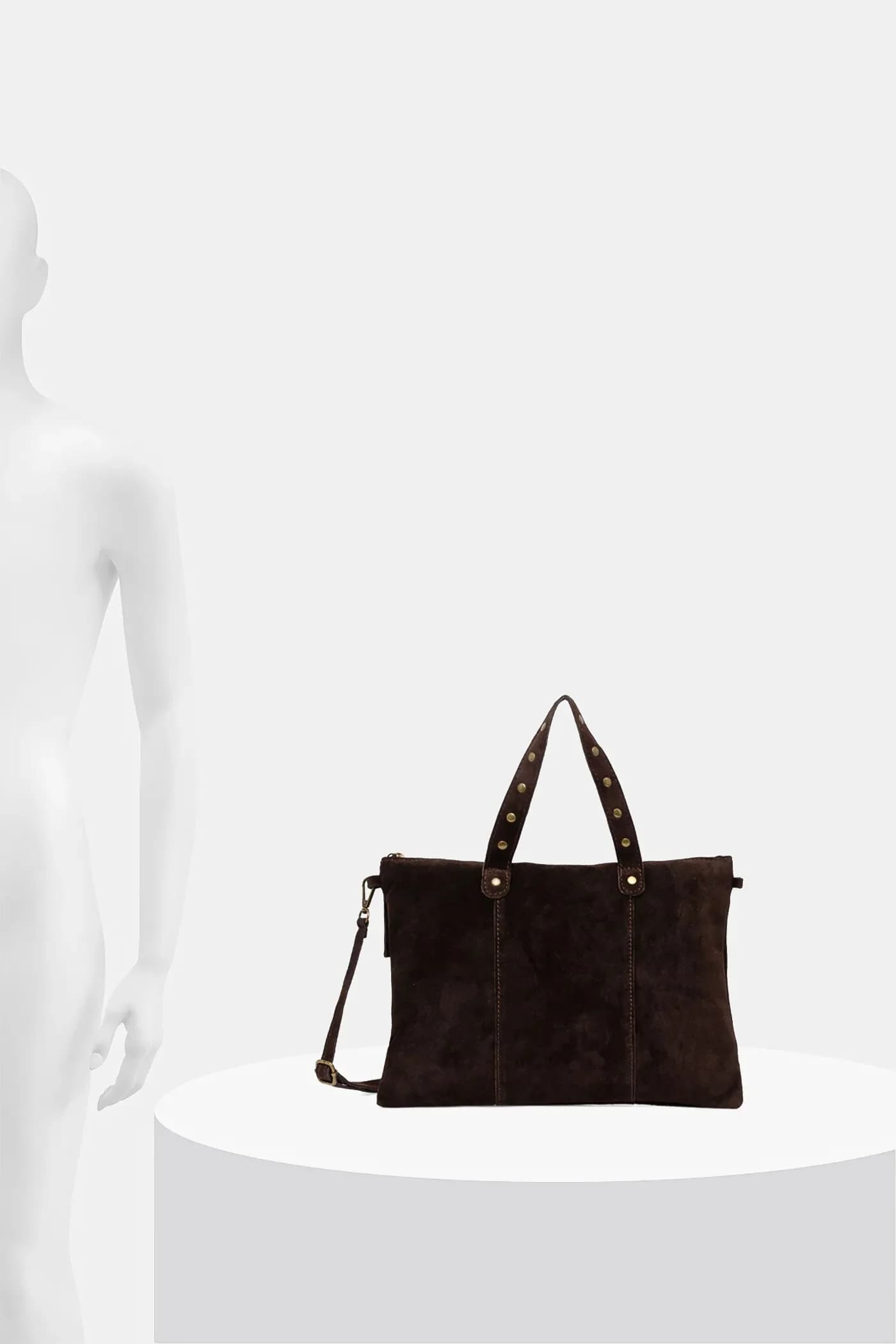 Замшевая сумка для ноутбука - фото 6