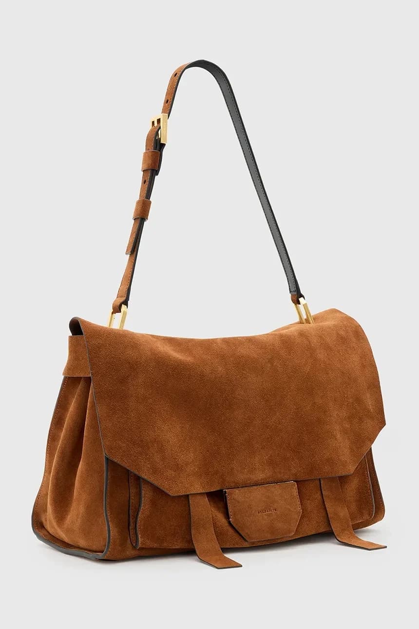 сумка URSA из нубука - фото 2