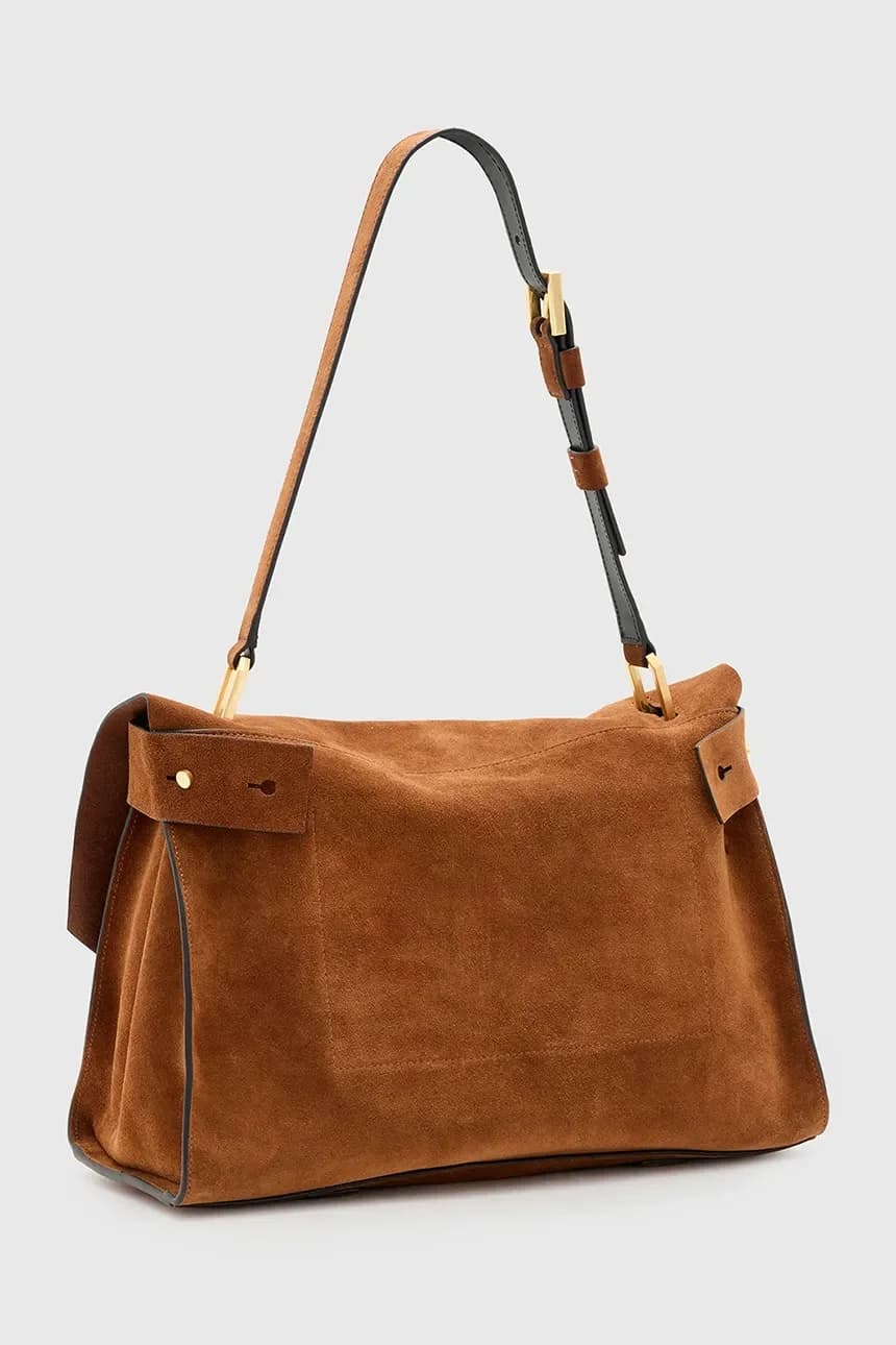 сумка URSA из нубука - фото 3