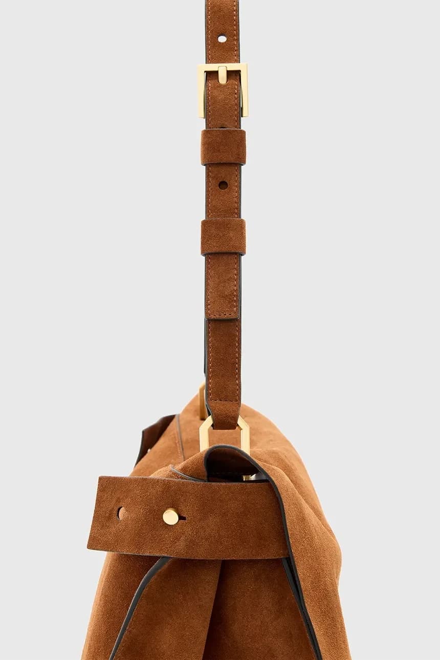 сумка URSA из нубука - фото 4