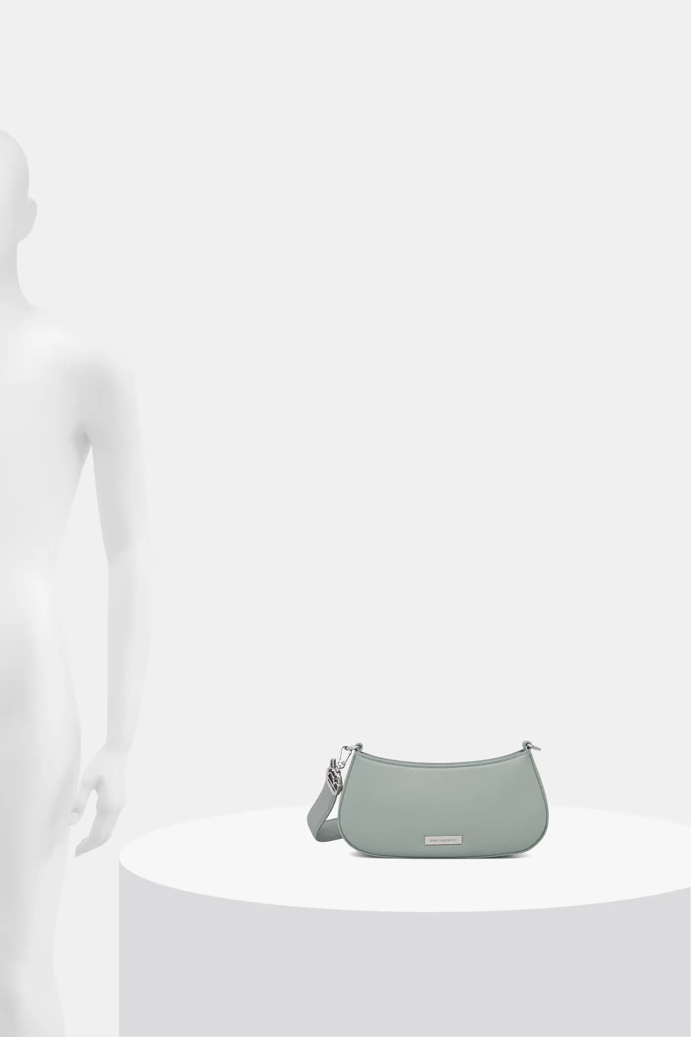 Женская сумка-багет IKON из искусственной кожи - фото 6