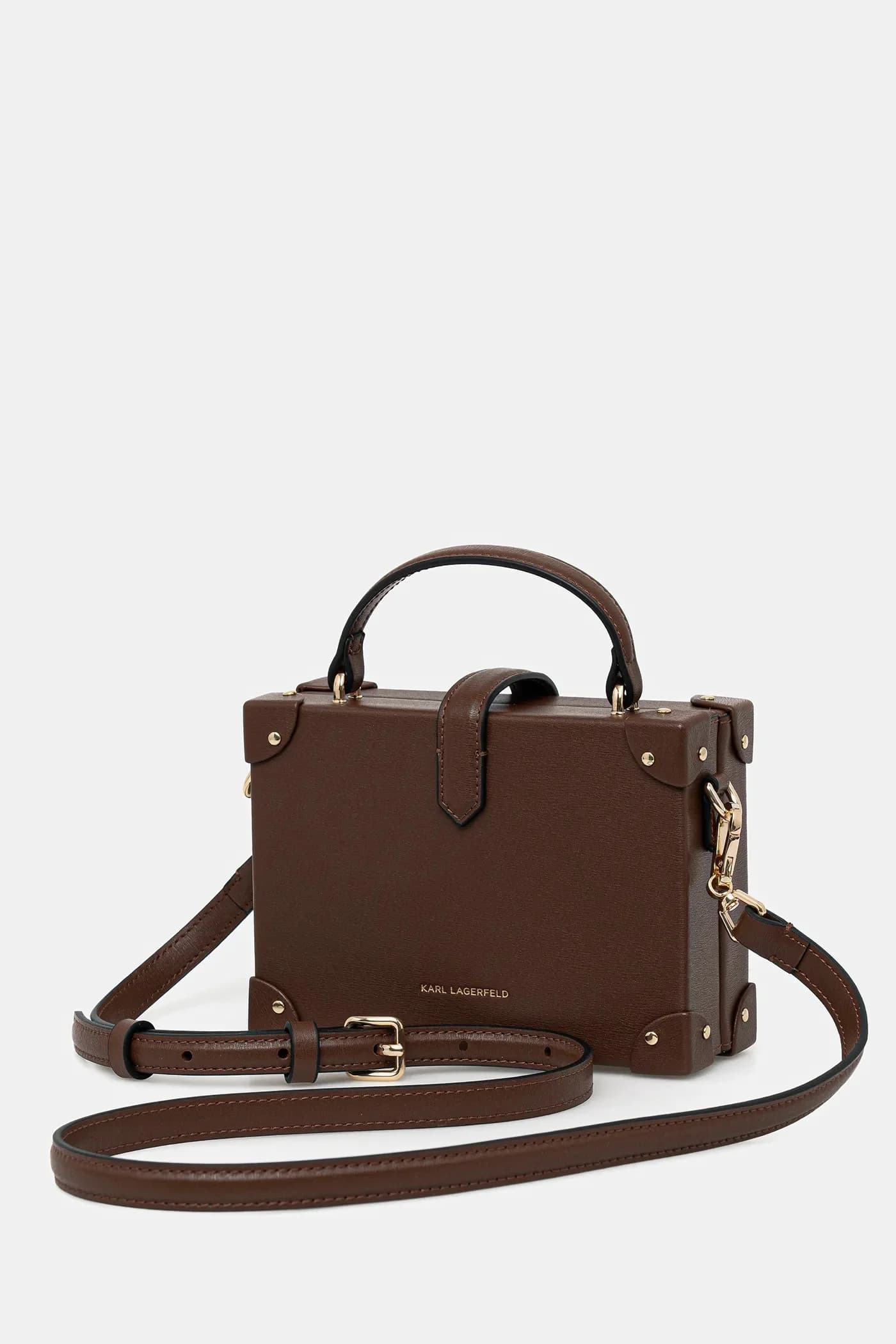 Кожаная сумка K/AUTOGRAPH - фото 3