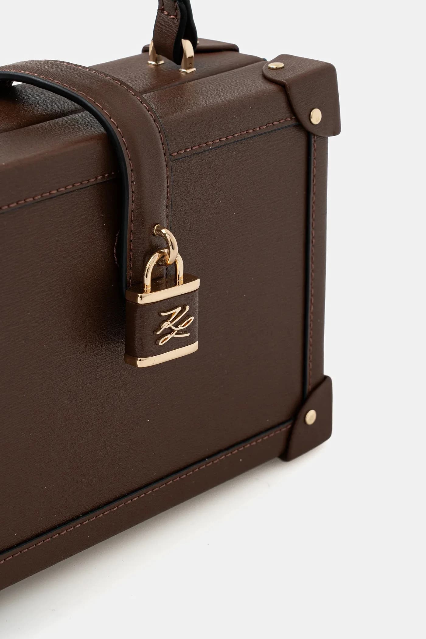 Кожаная сумка K/AUTOGRAPH - фото 4