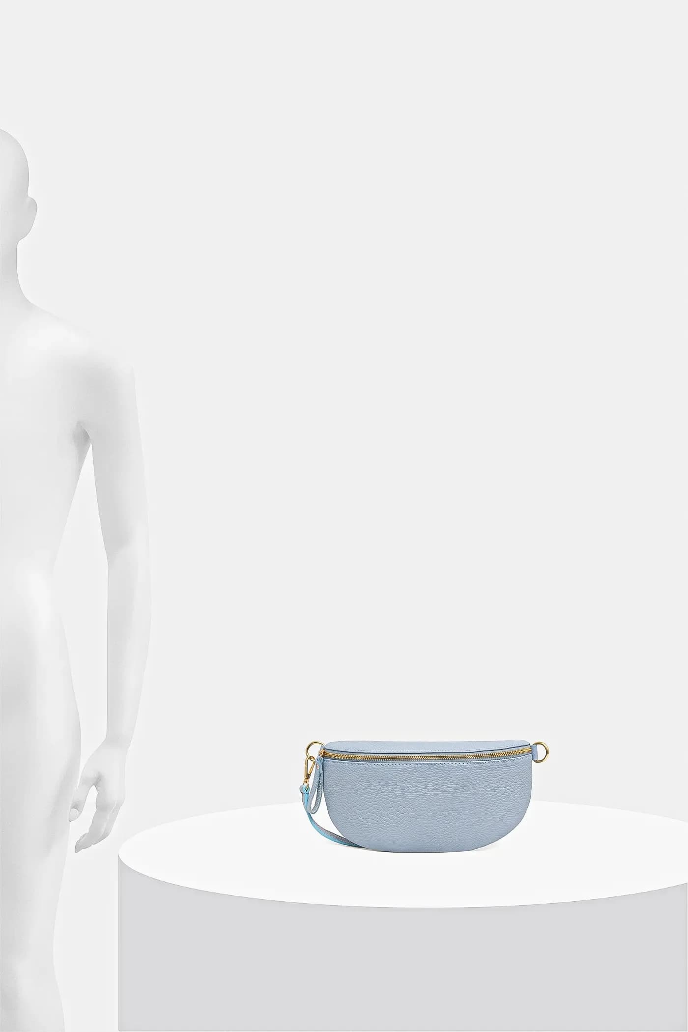 Кожаная поясная сумка - фото 4