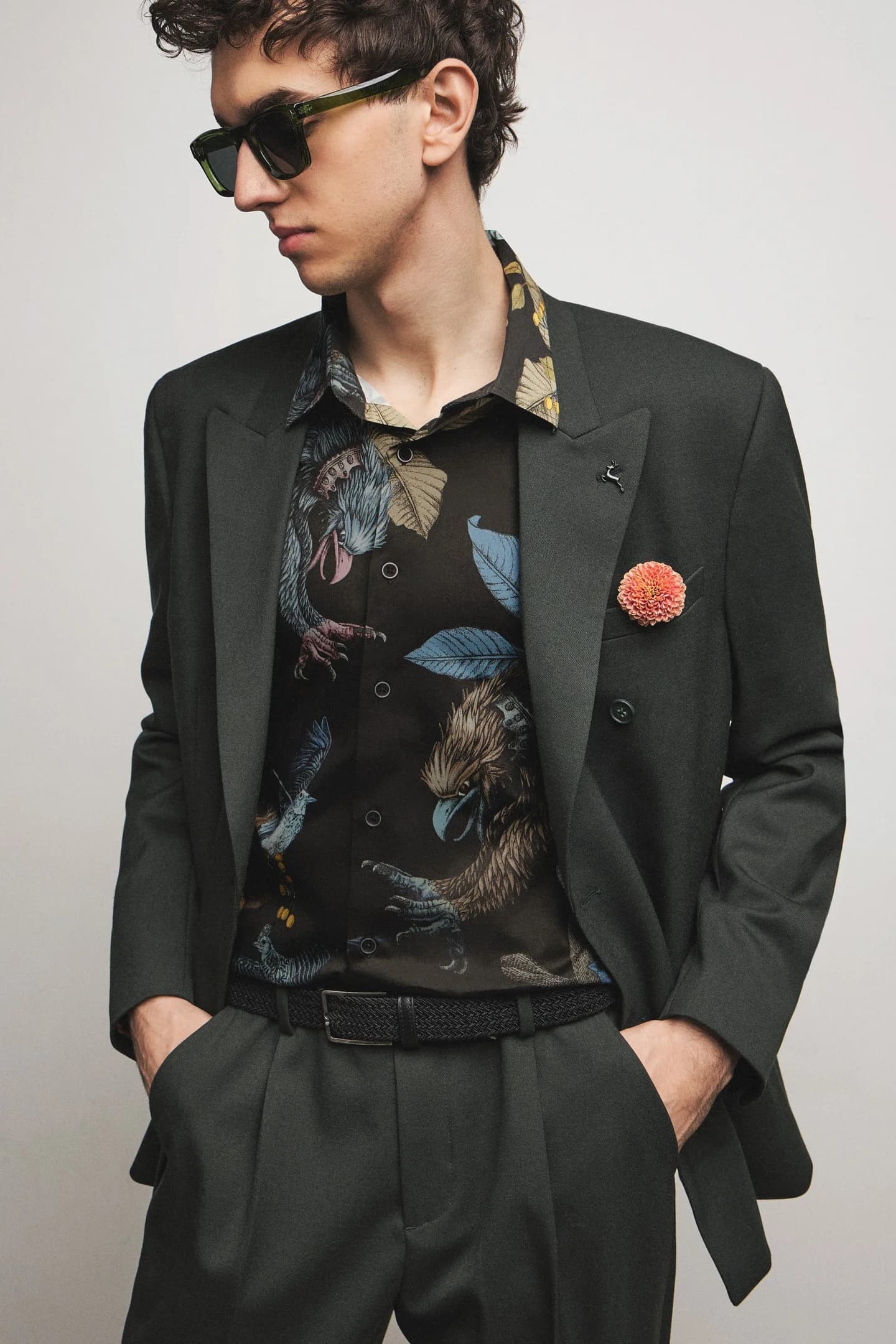 Мужская хлопковая рубашка