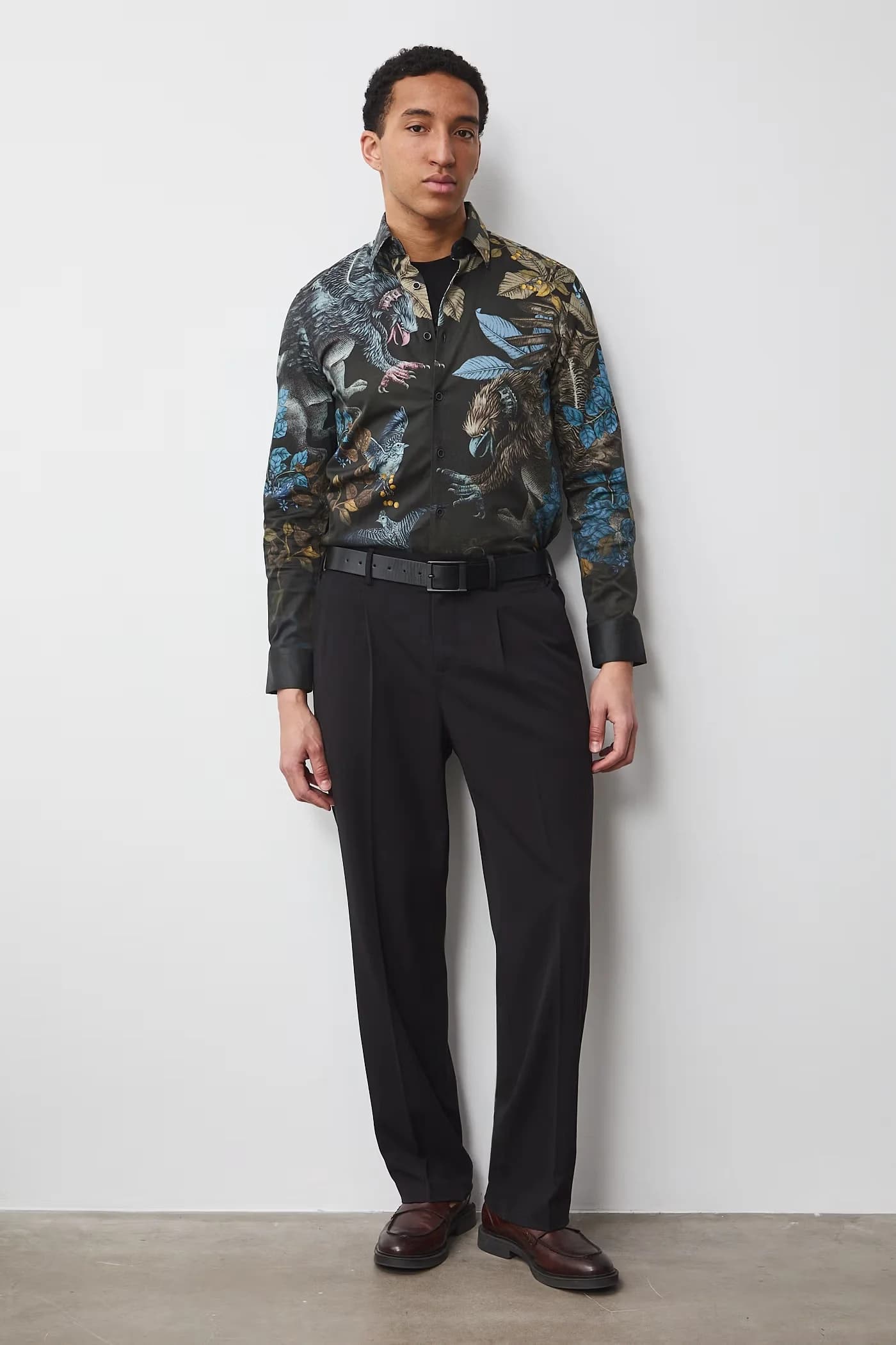 Мужская хлопковая рубашка - фото 3