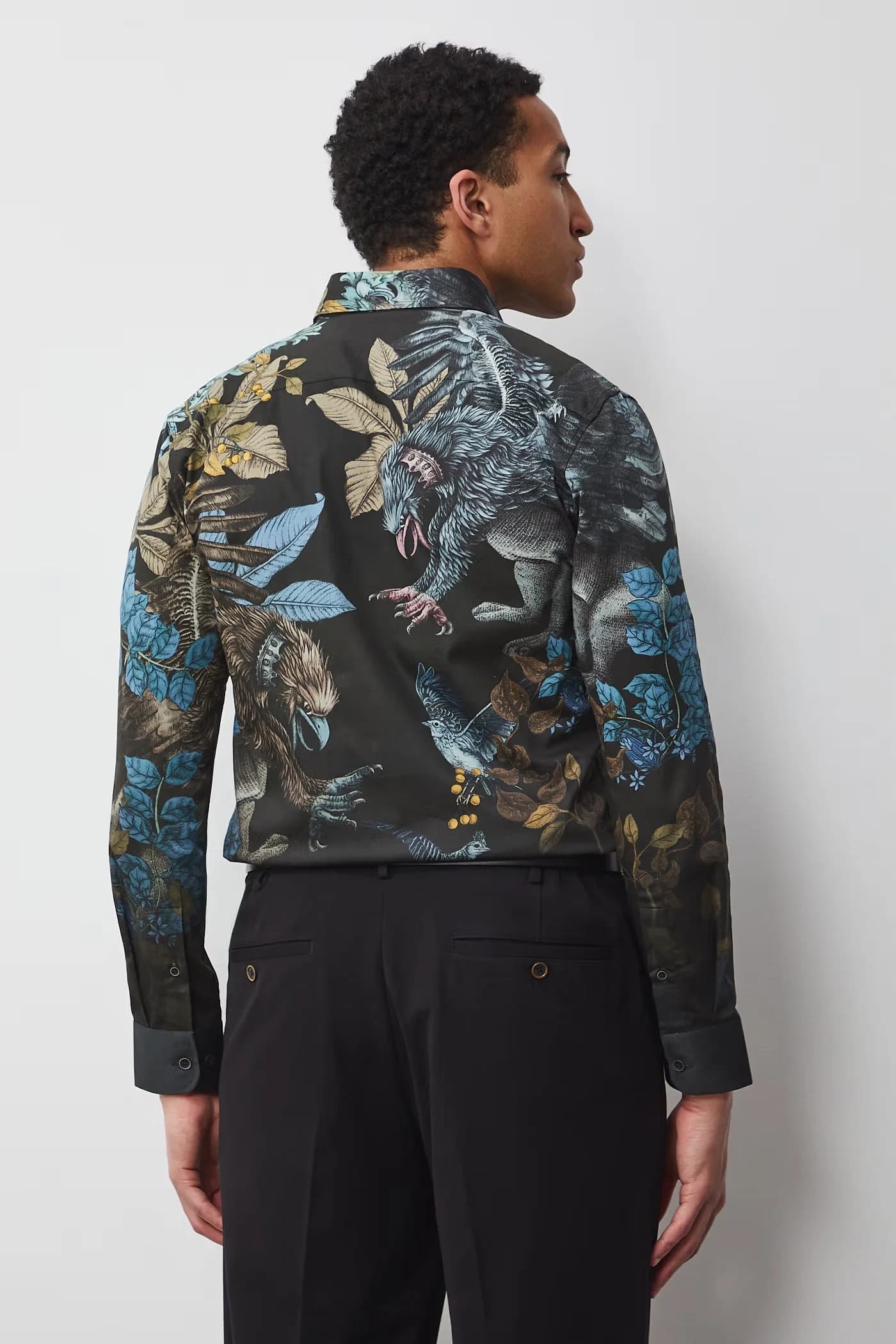 Мужская хлопковая рубашка - фото 4