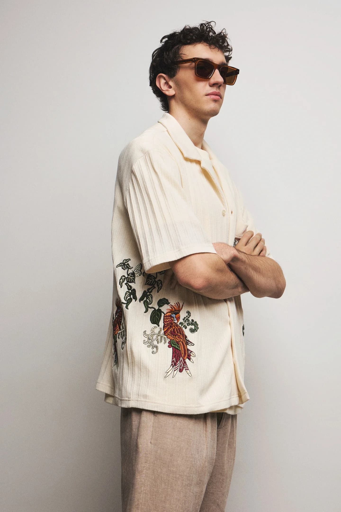 Мужская хлопковая рубашка