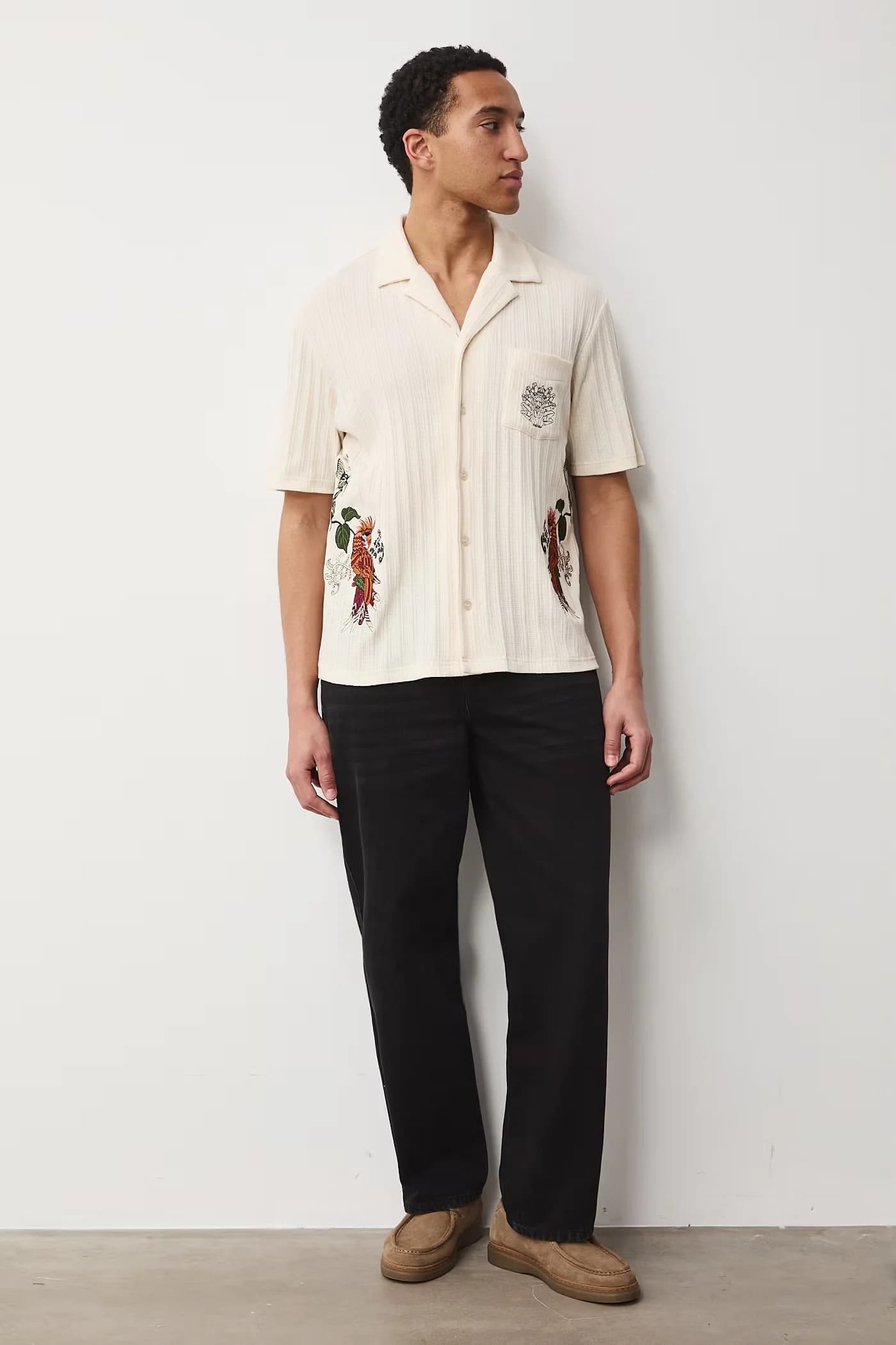 Мужская хлопковая рубашка - фото 2