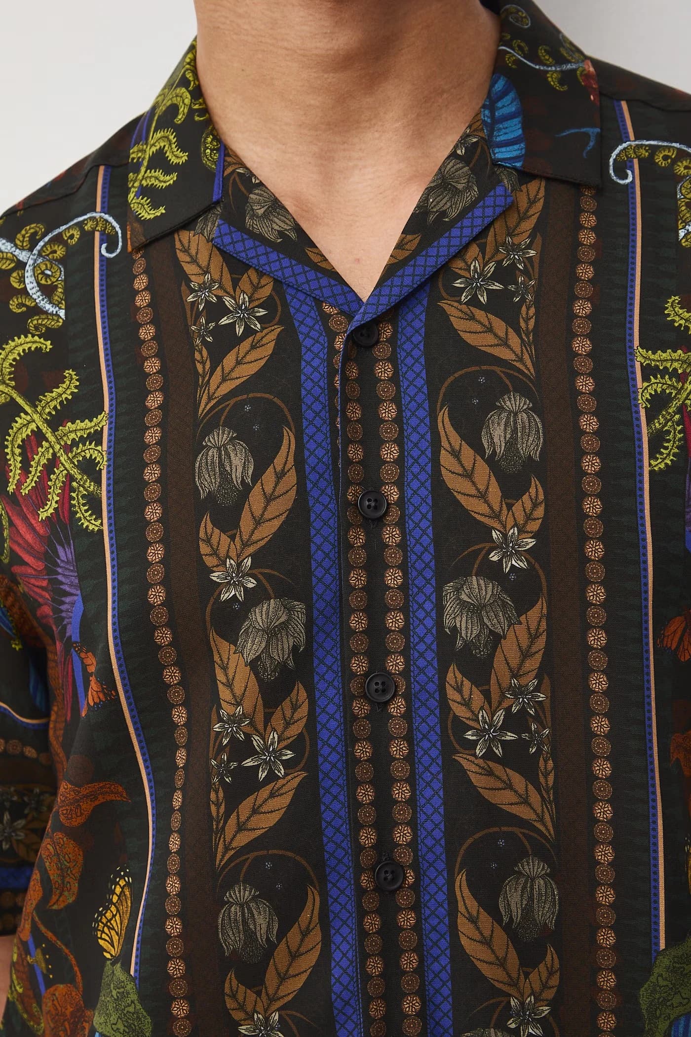 Мужская рубашка из смесового льна - фото 5