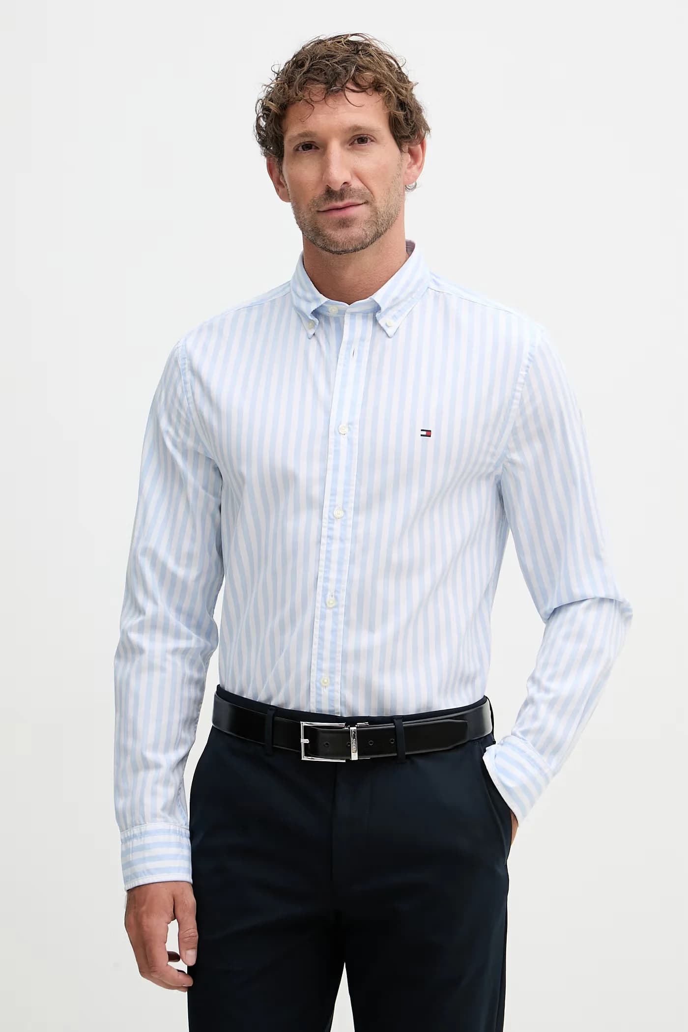 Мужская хлопковая рубашка