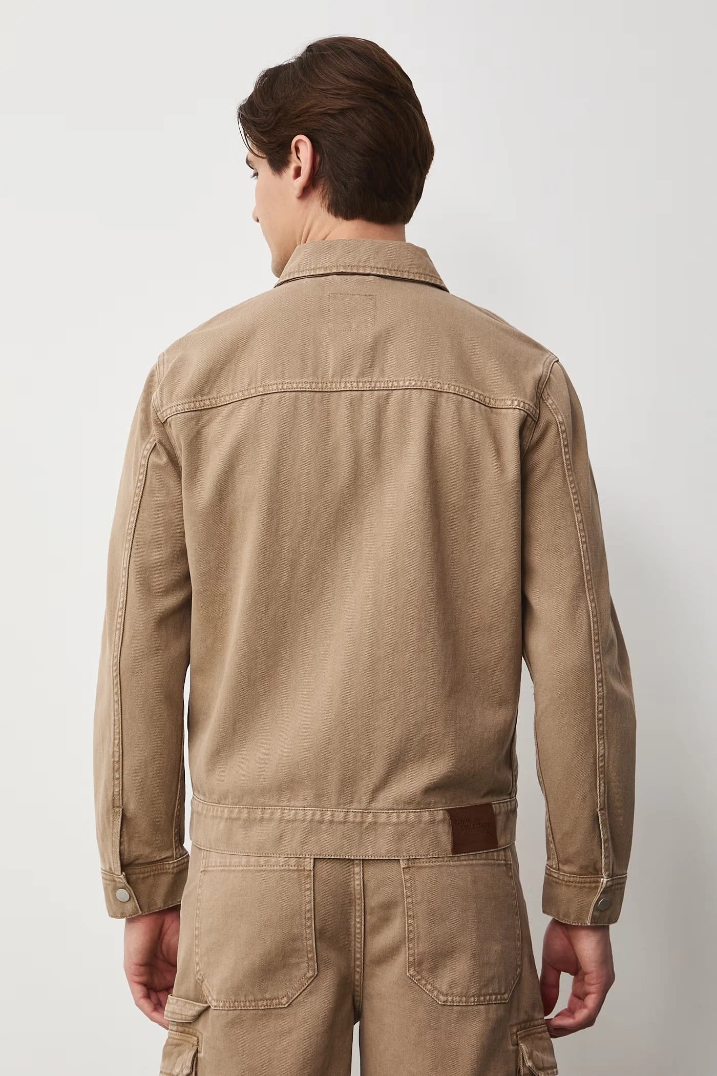 Мужская джинсовая куртка из хлопка - фото 3