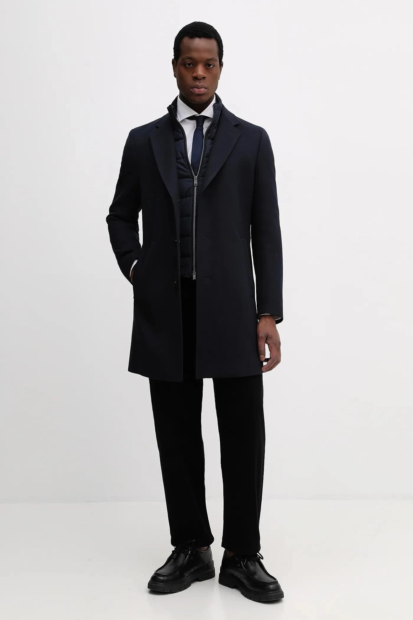 Пальто H-Hyde-Bib-254 - фото 4