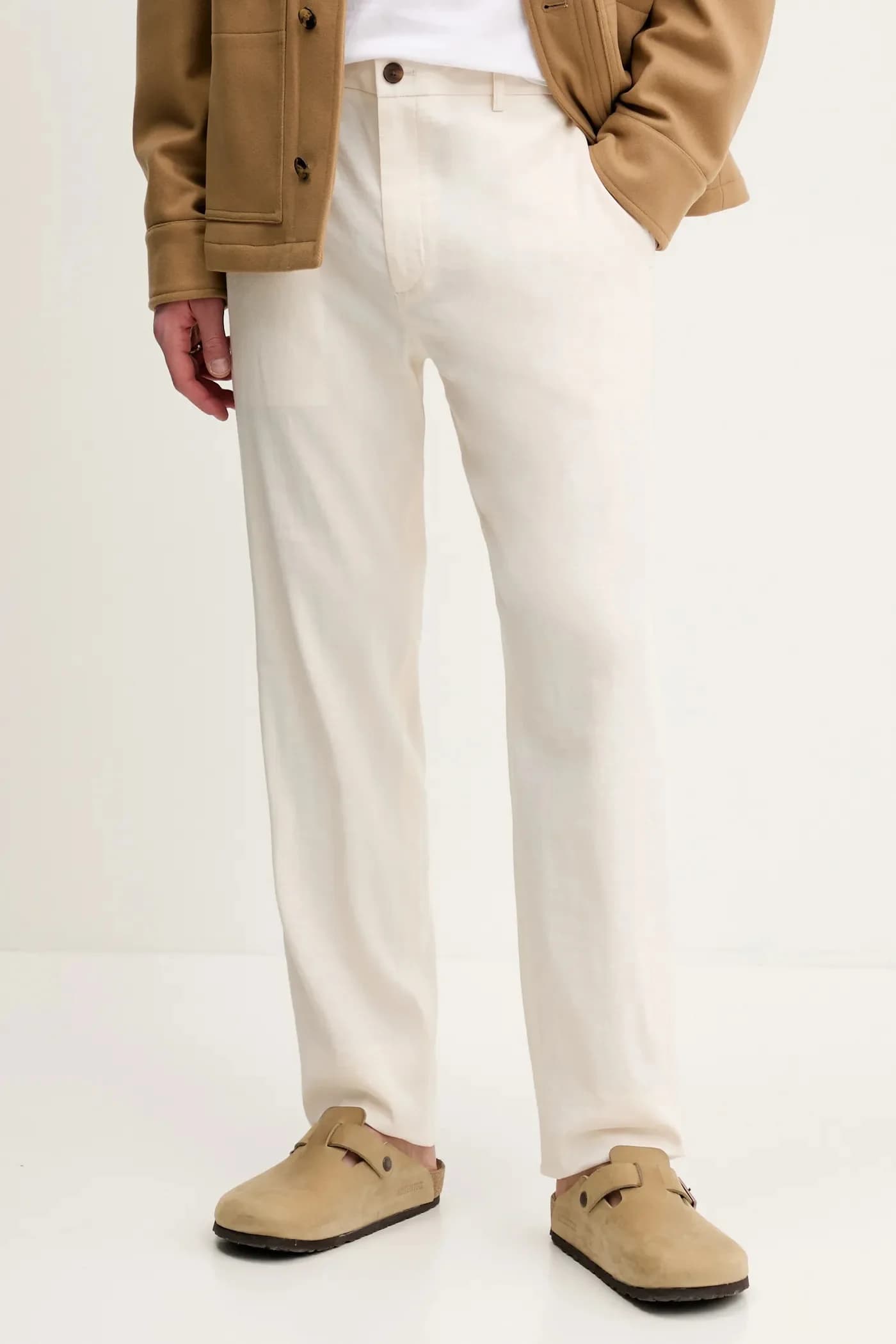 Льняные брюки