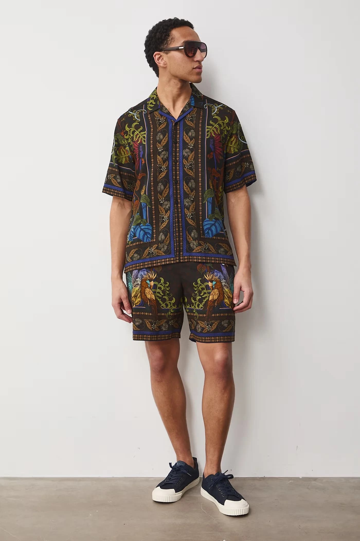 Мужские шорты из смесового льна