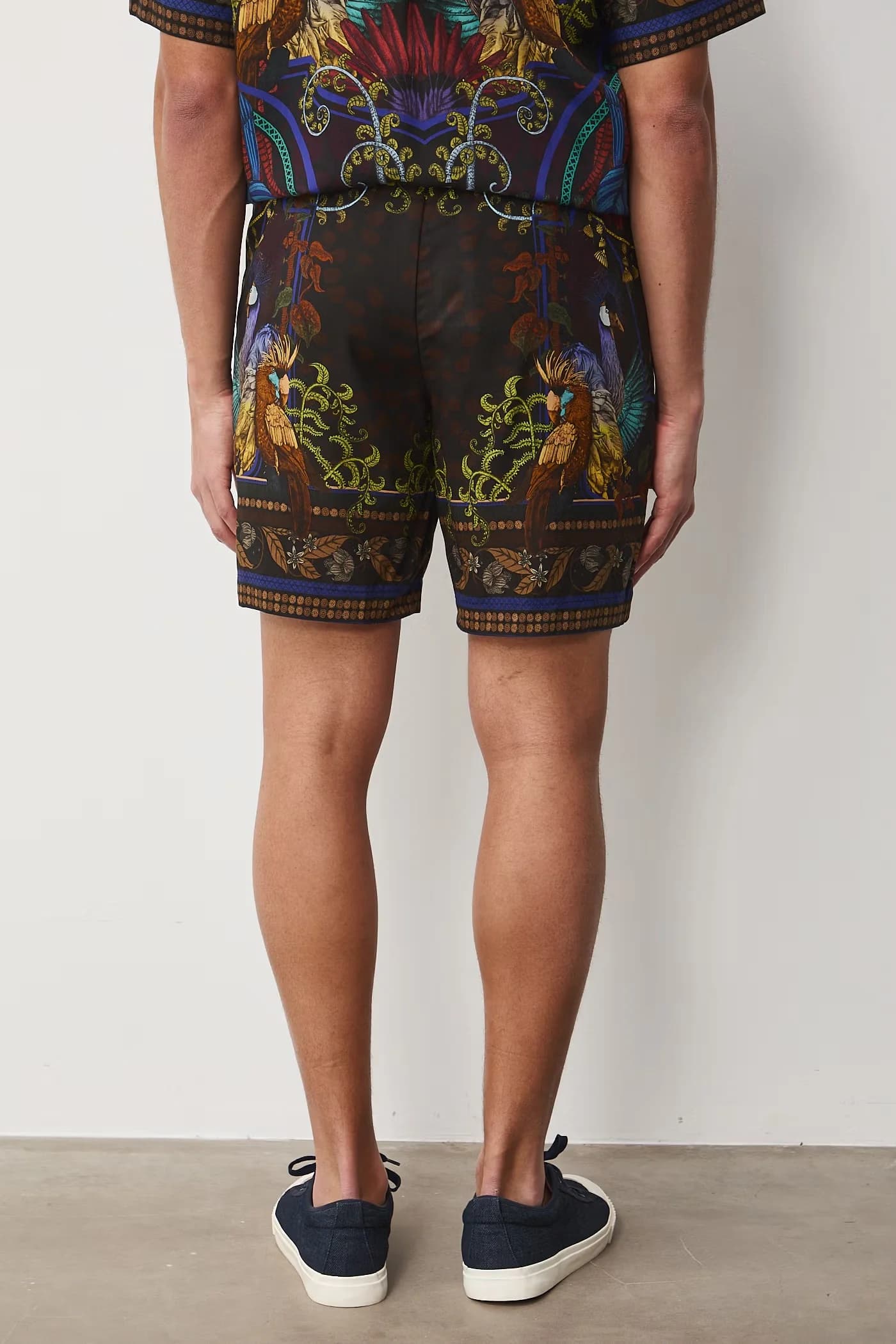 Мужские шорты из смесового льна - фото 3