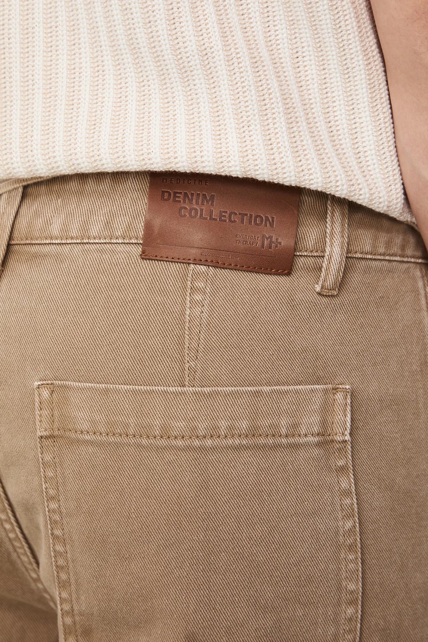 Мужские джинсовые шорты карго - фото 5