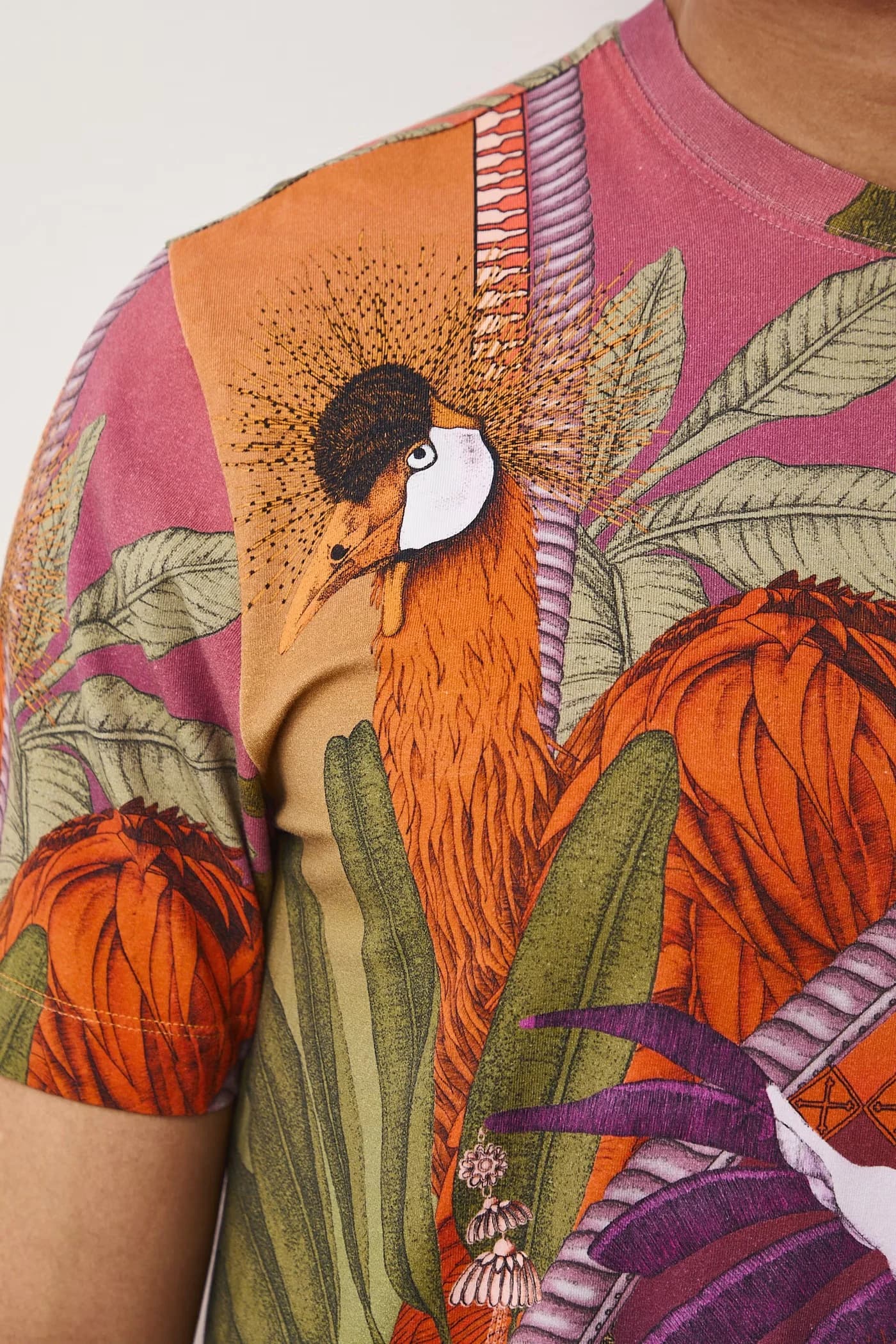 Мужская футболка из хлопка с эластаном - фото 6