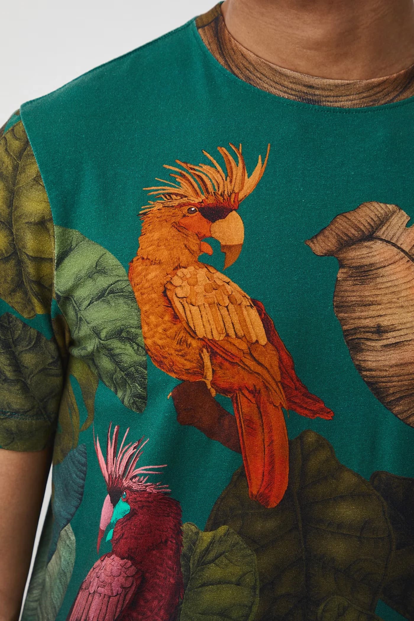 Мужская футболка из хлопка с эластаном - фото 6