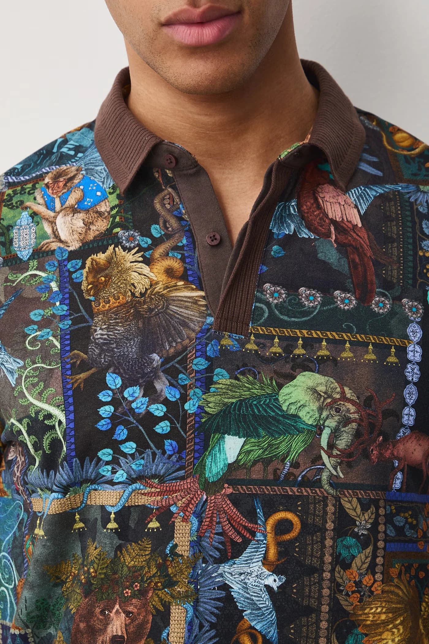 Мужское поло из хлопка с эластаном - фото 6