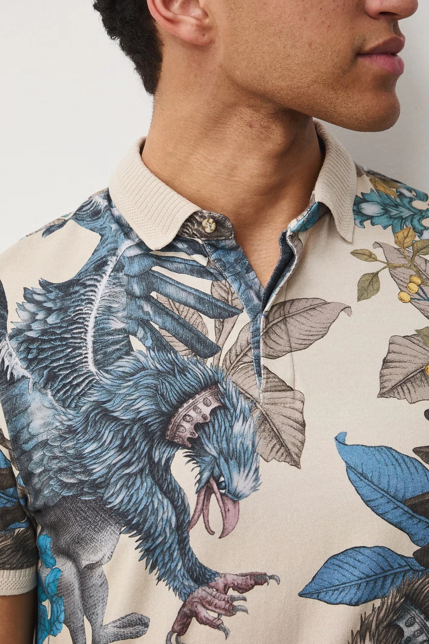 Мужское поло из хлопка с эластаном - фото 6