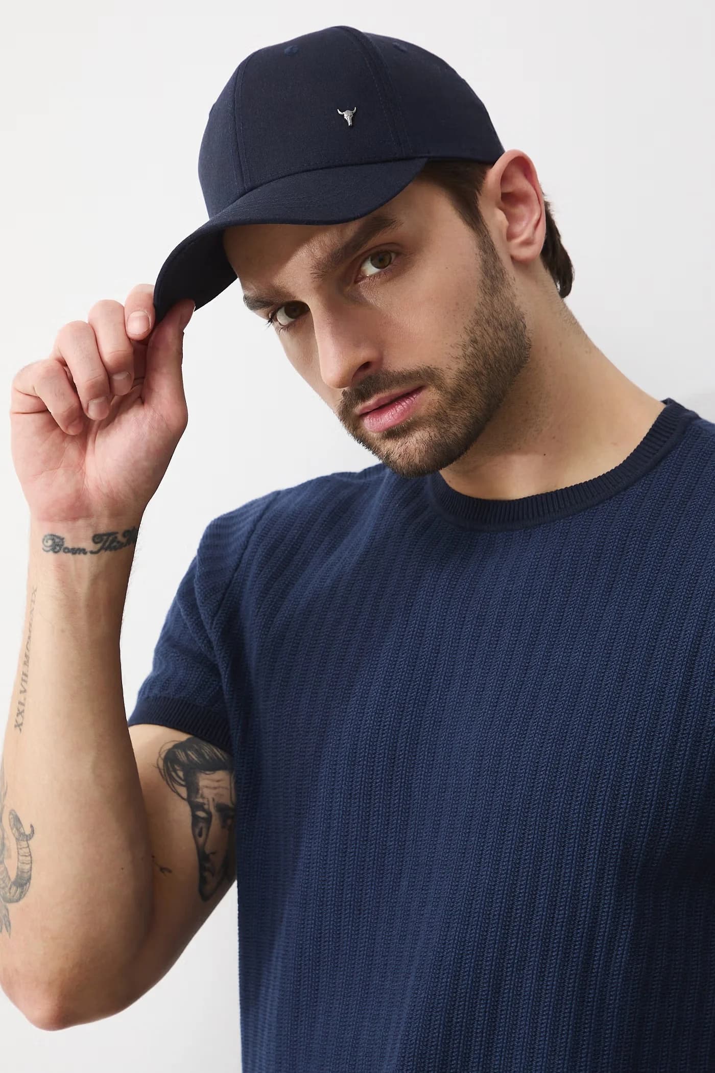 Мужская бейсболка из хлопка