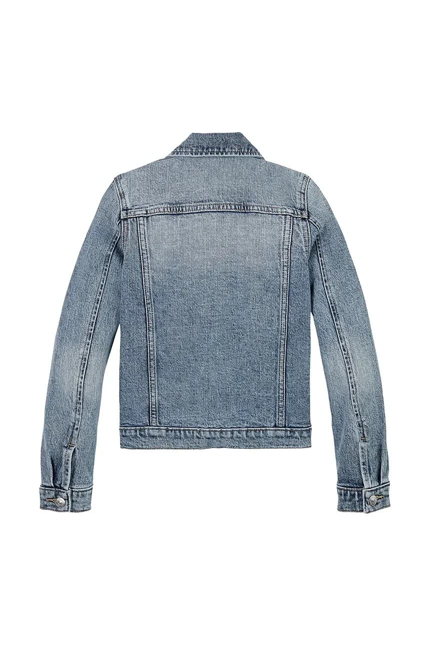 Детская джинсовая куртка - фото 3