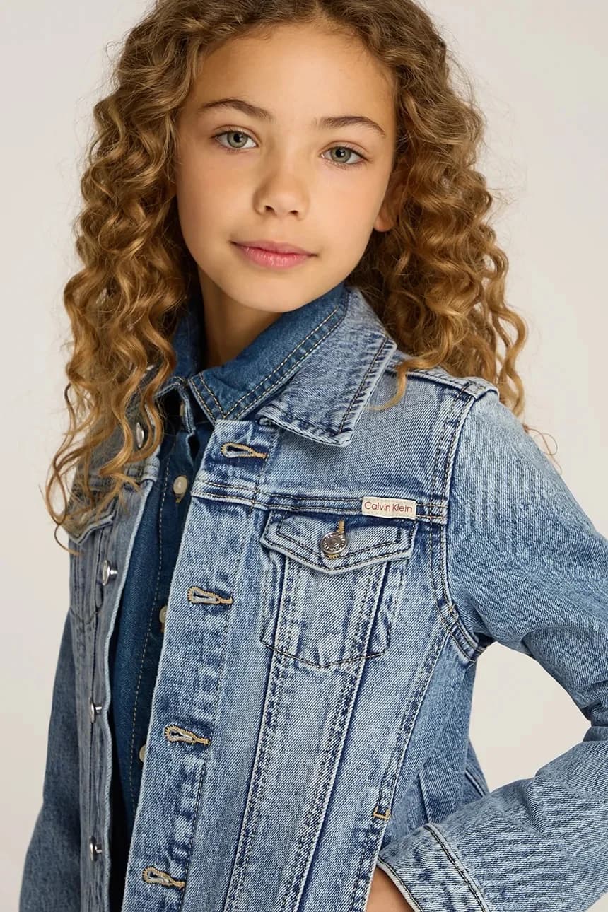 Детская джинсовая куртка - фото 5