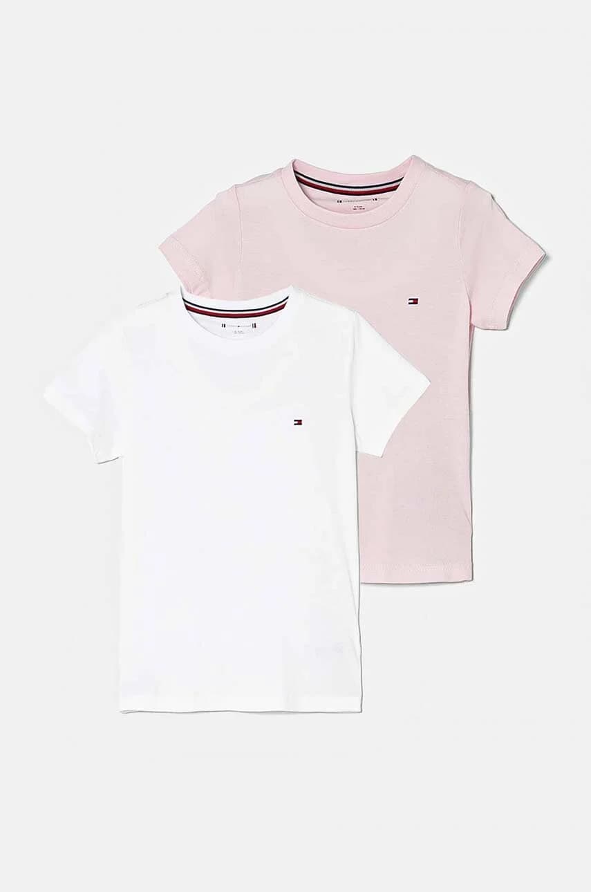 Детские хлопковые футболки, 2 пары