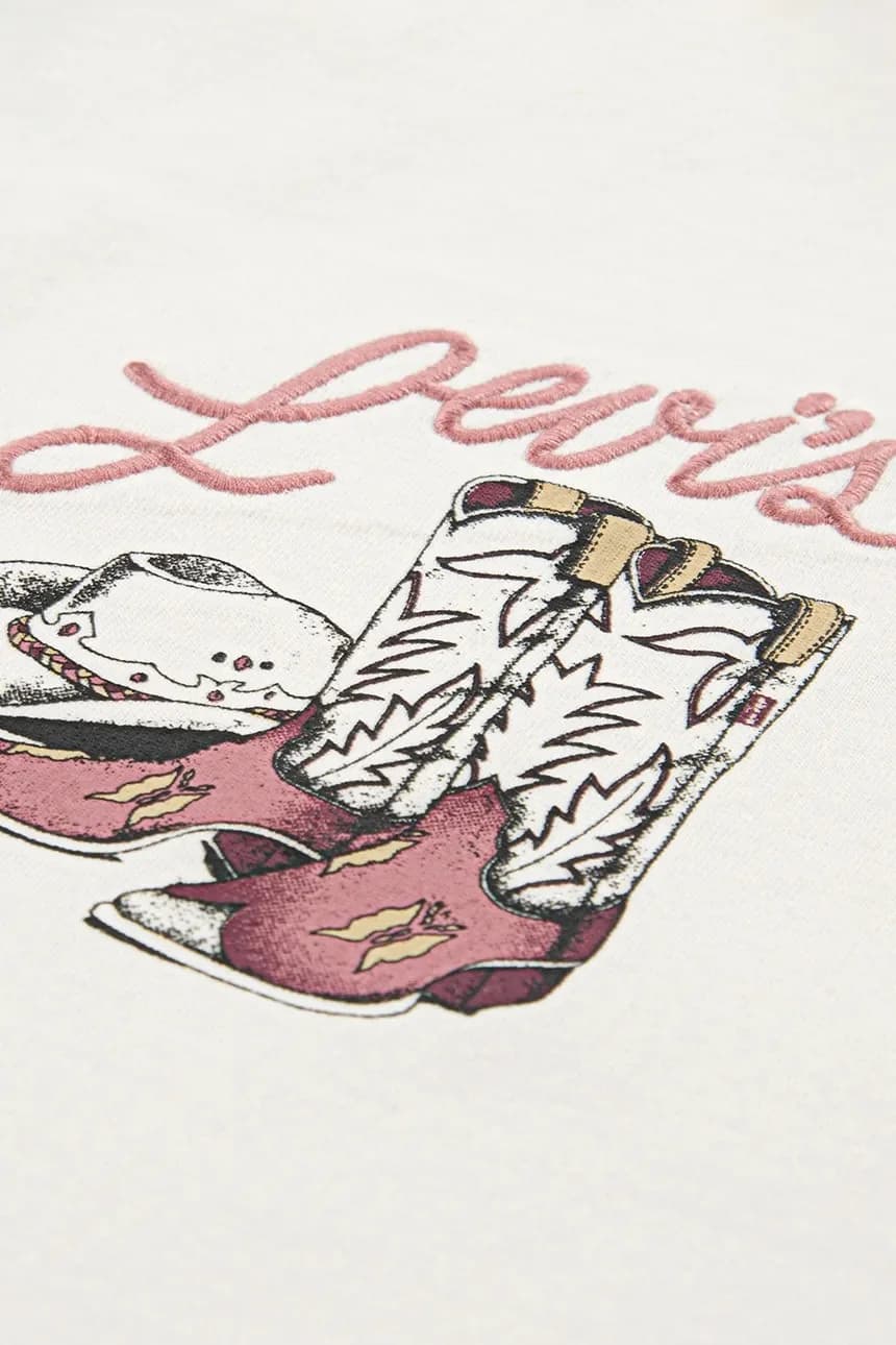 Детская футболка WESTERN OVERSIZED TEE - фото 3