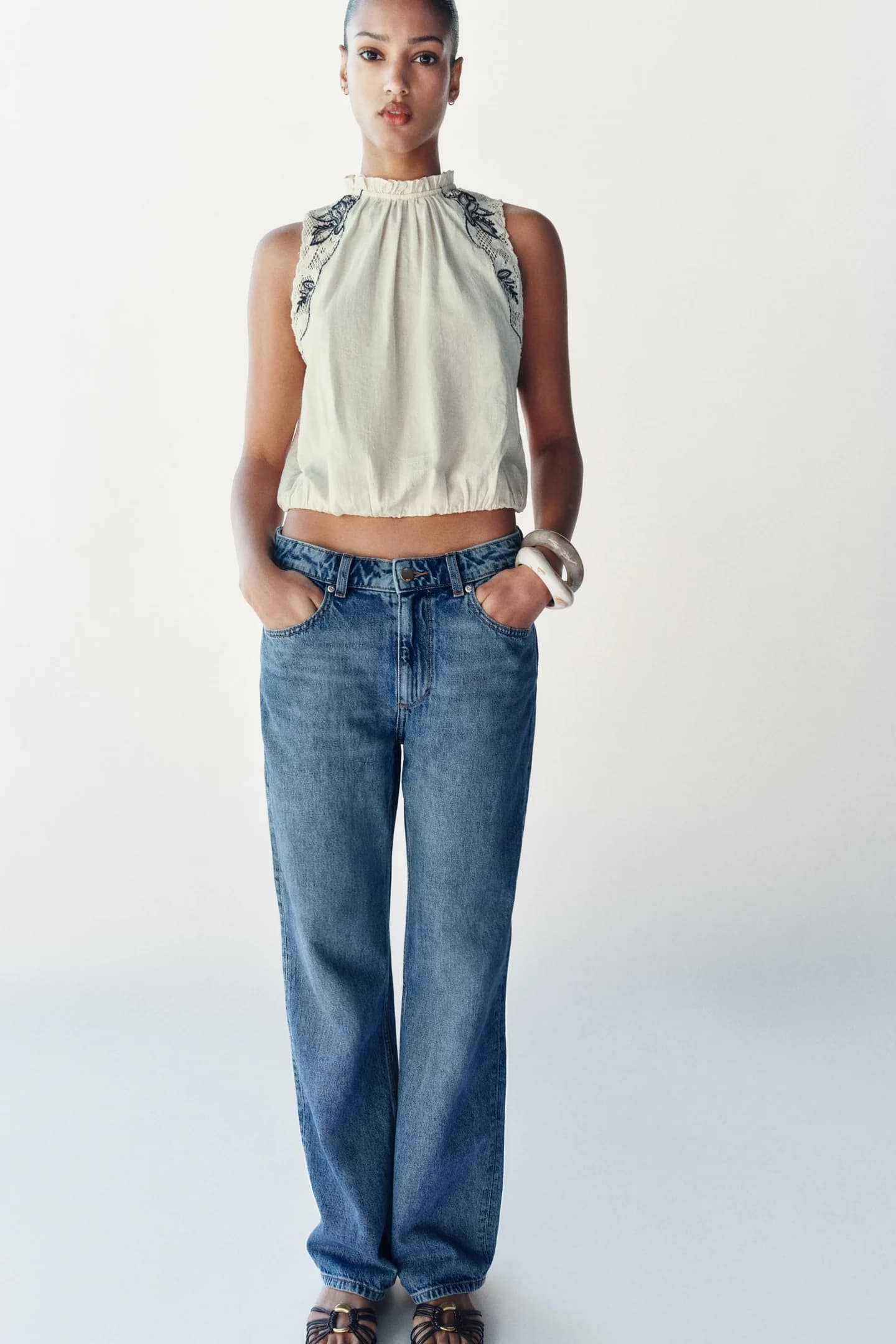 ТОП С ВЫШИВКОЙ - фото 2