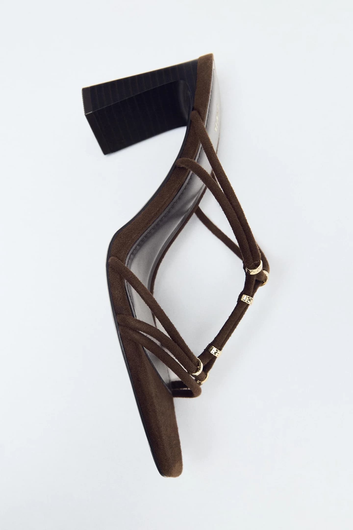 БОСОНОЖКИ НА ШИРОКОМ КАБЛУКЕ С РЕМНЯМИ