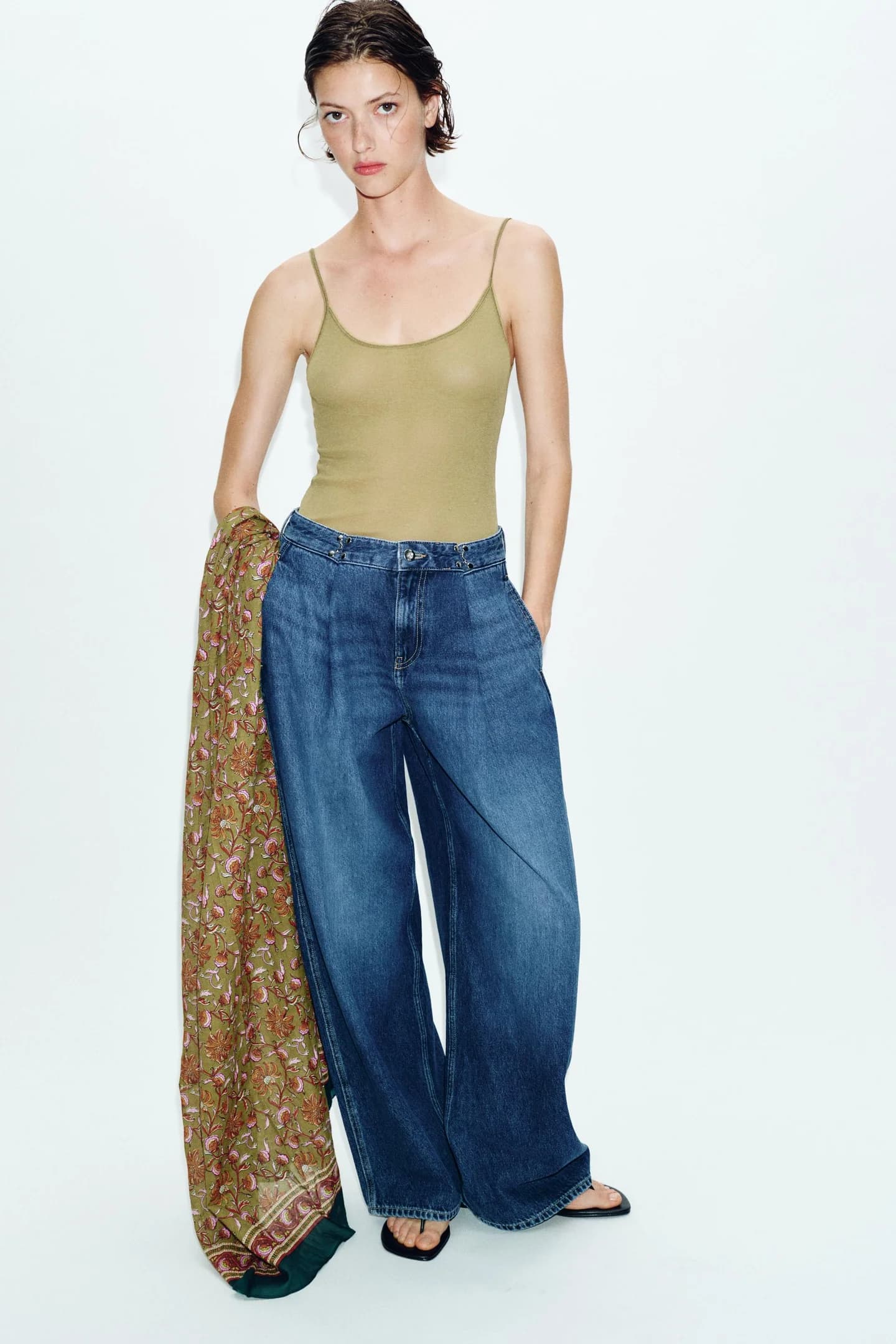 ЦВЕТОЧНЫЙ ШАРФ - фото 3