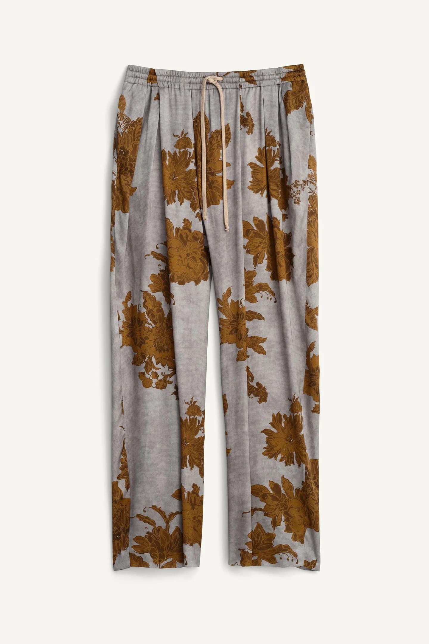 СВОБОДНЫЕ БРЮКИ ИЗ ВИСКОЗНОЙ ТКАНИ