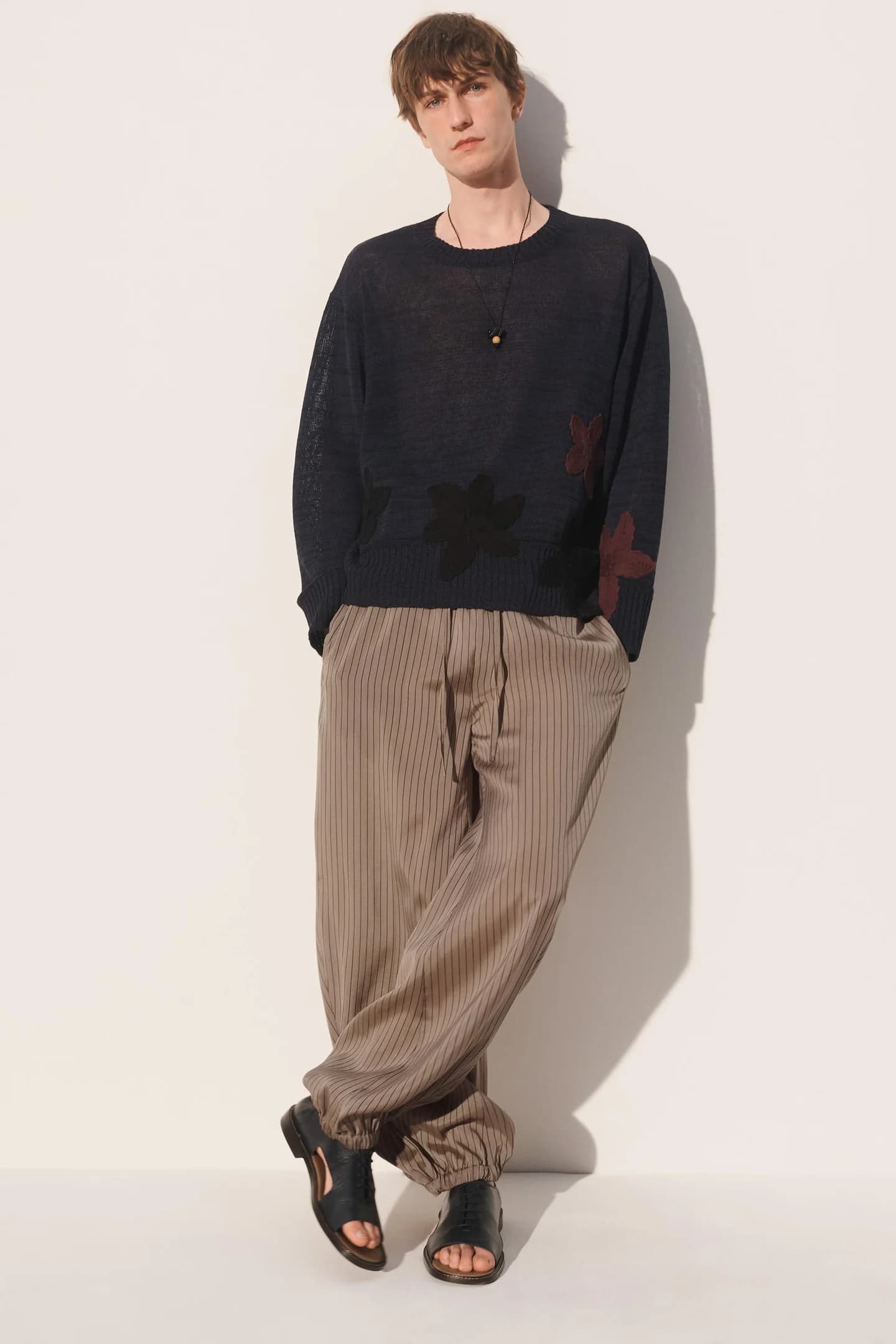 СВИТЕР С ЦВЕТОЧНЫМ ФОТО