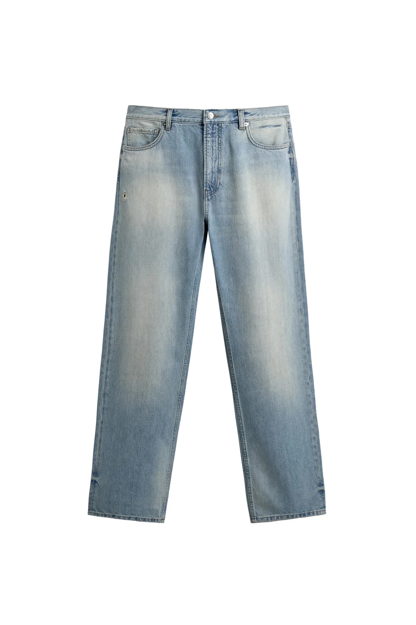 ПРЯМЫЕ ДЖИНСЫ - фото 3