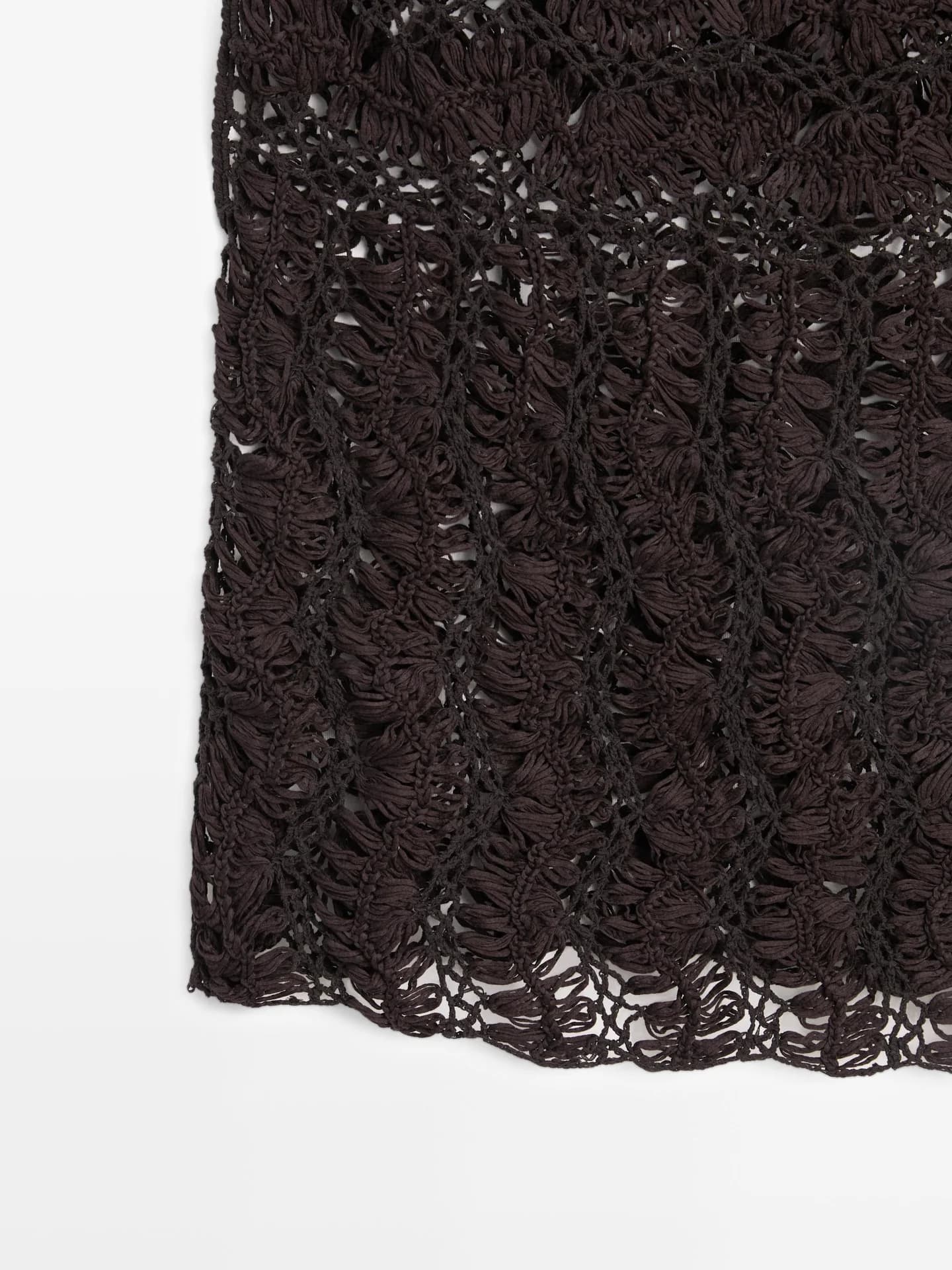 Вязаный топ крючком - фото 2